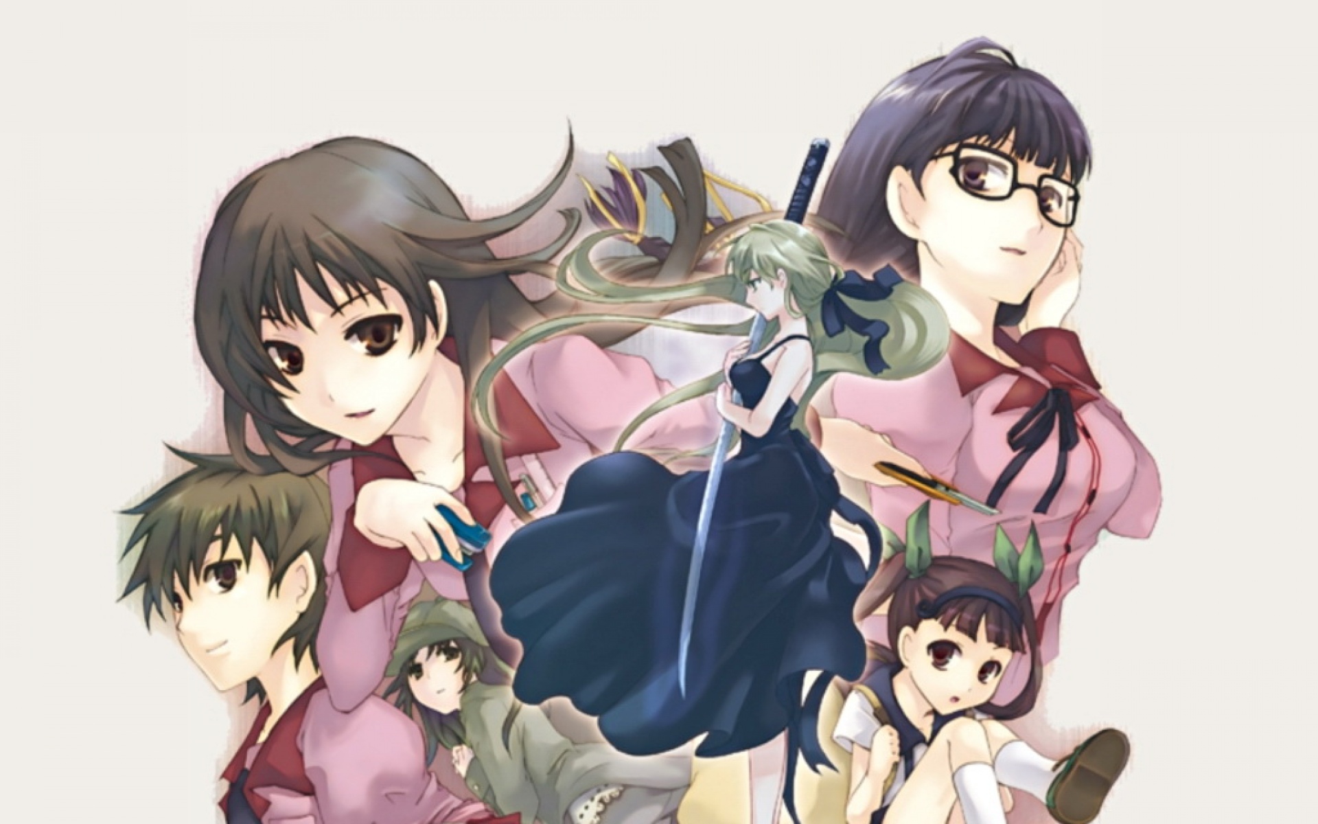 化物语,动漫,卡通,2012Y十一月03D,儿童桌面专用