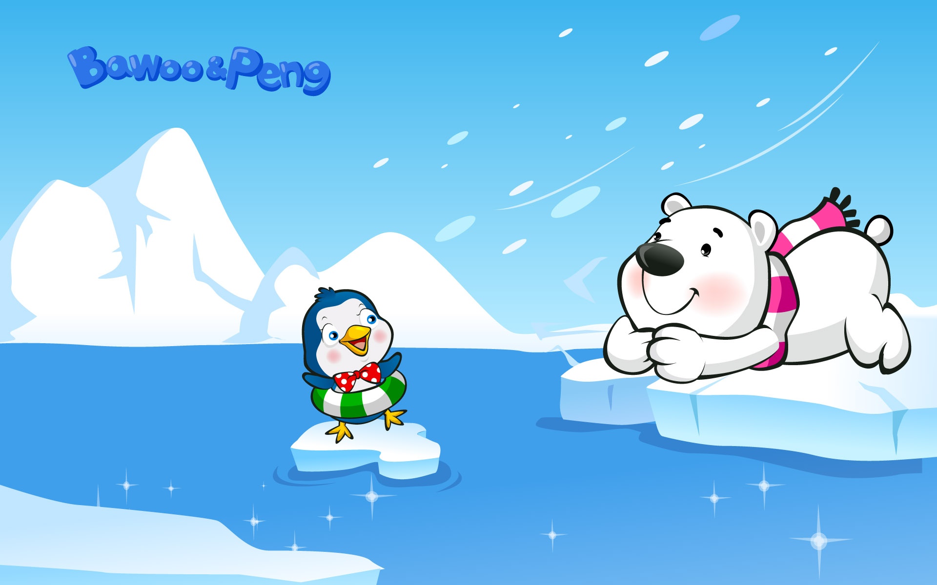 BawooPeng,卡通,熊,2012Y十一月04D,儿童桌面专用