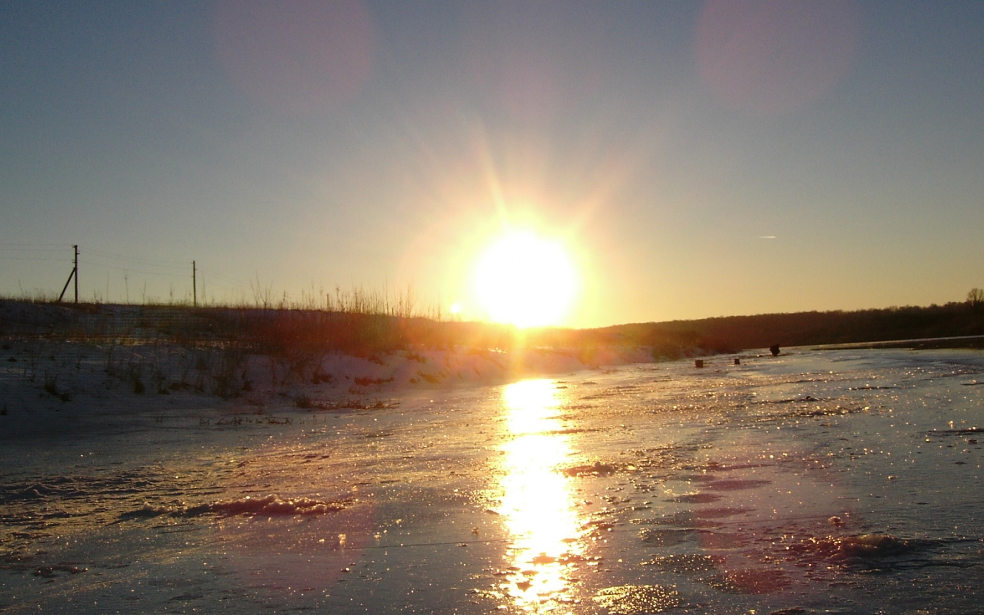 风景,落日余晖,2012Y十月30D,儿童桌面专用