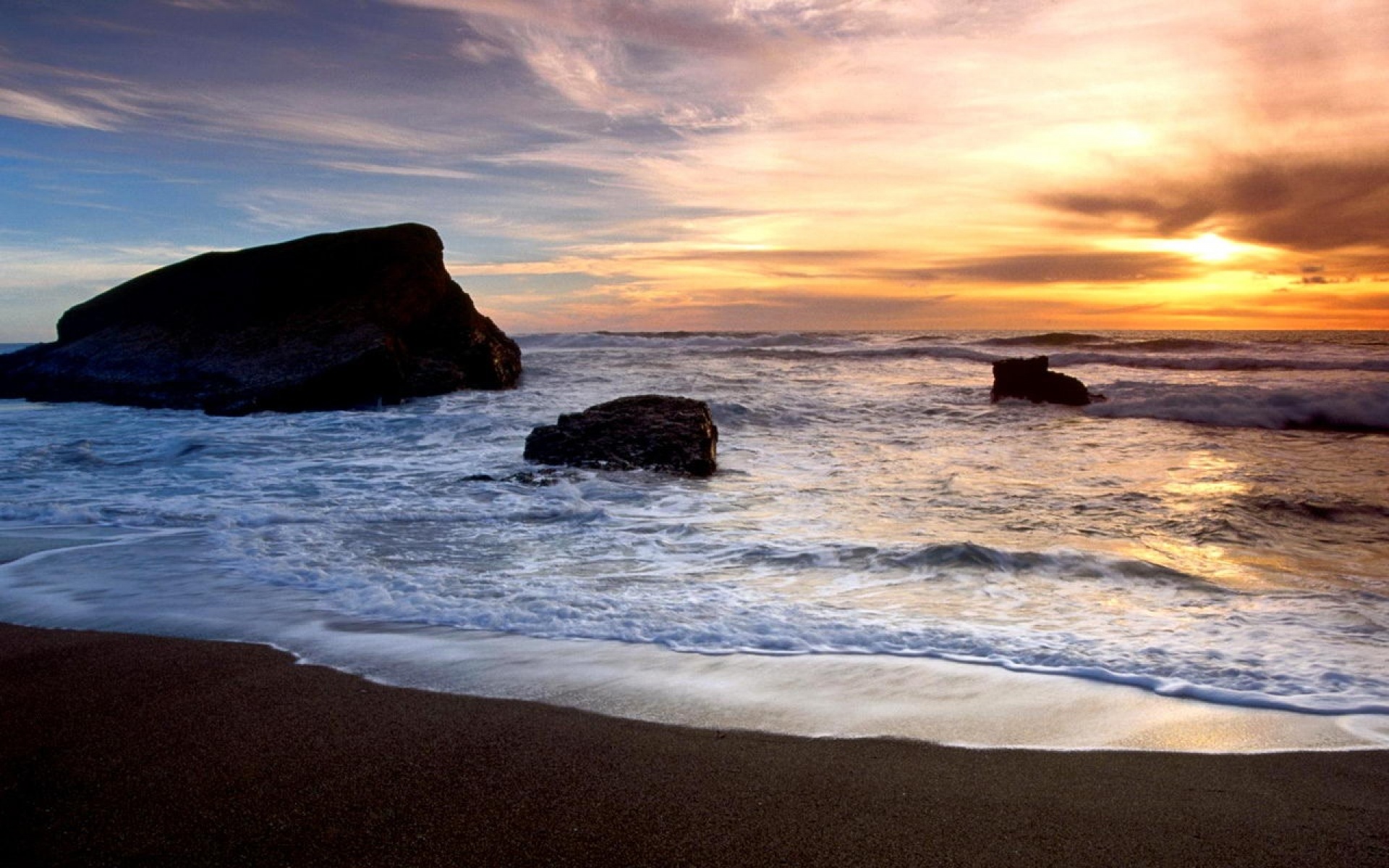 风景,落日余晖,2012Y十一月16D,儿童桌面专用