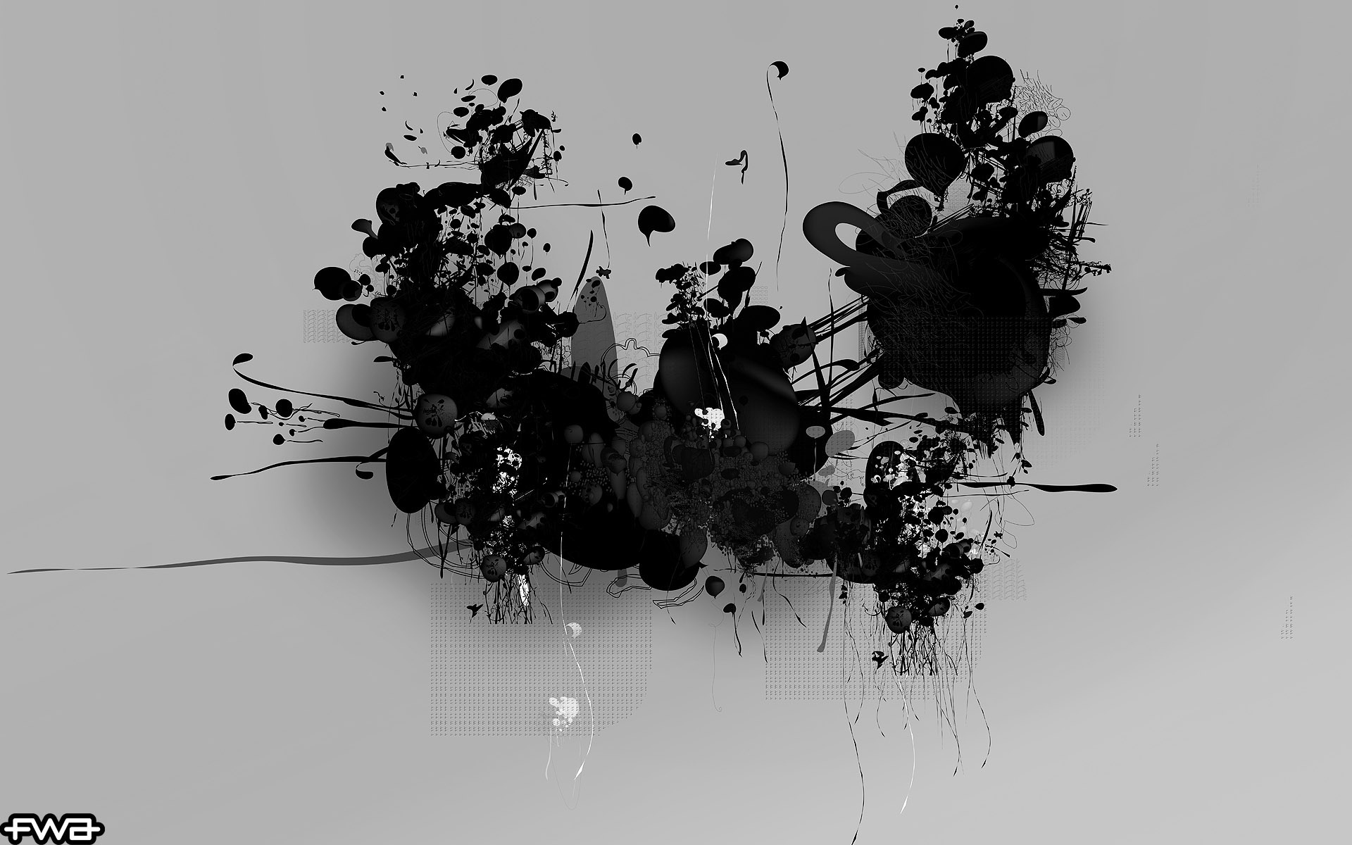 设计,简约,黑白,儿童桌面专用