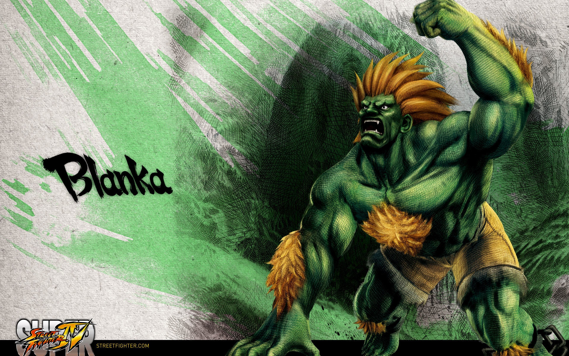 超级街霸,街霸,游戏,宽屏,水墨,中国风,2012Y十一月03D