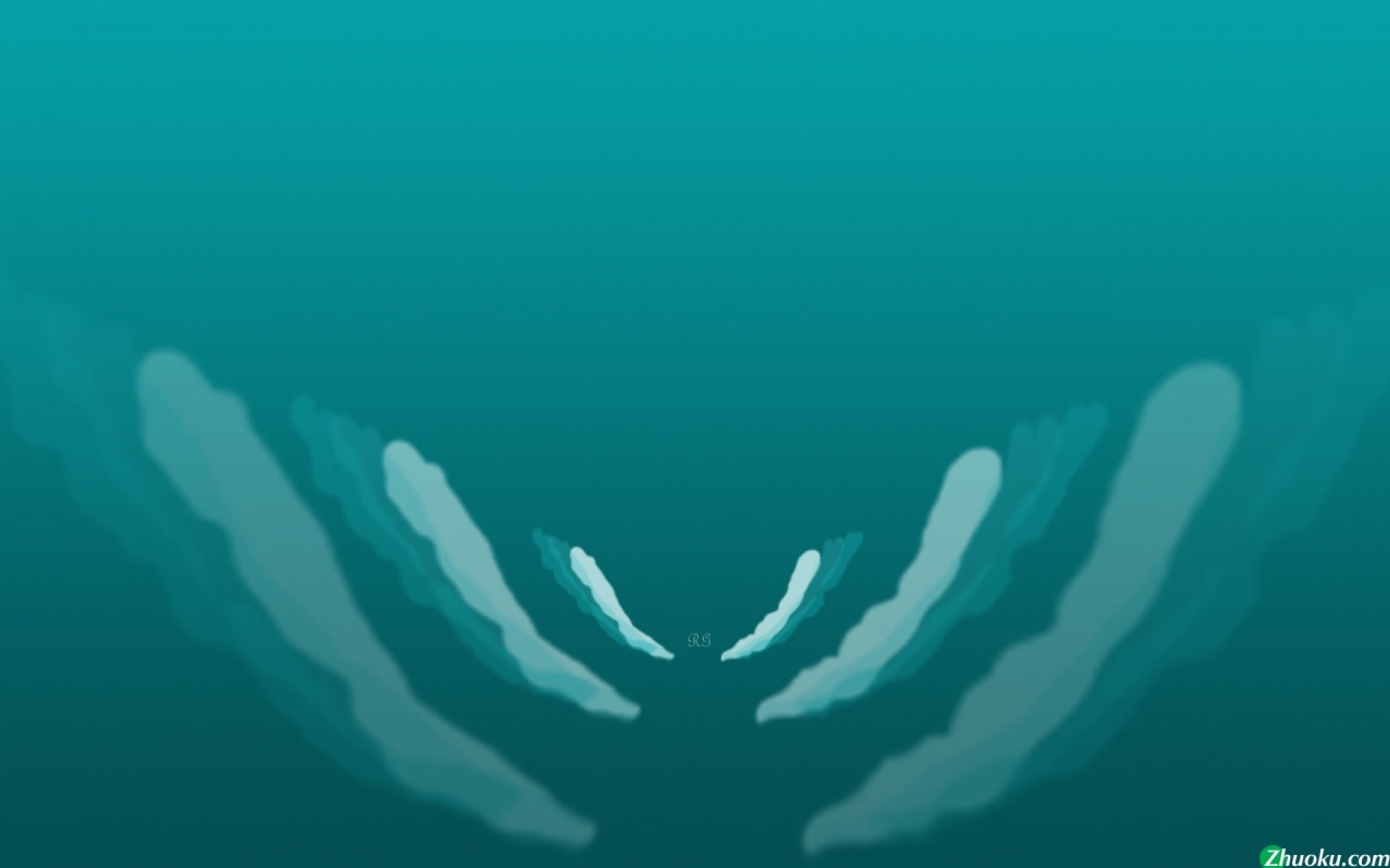 设计,简约,绿色,儿童桌面专用