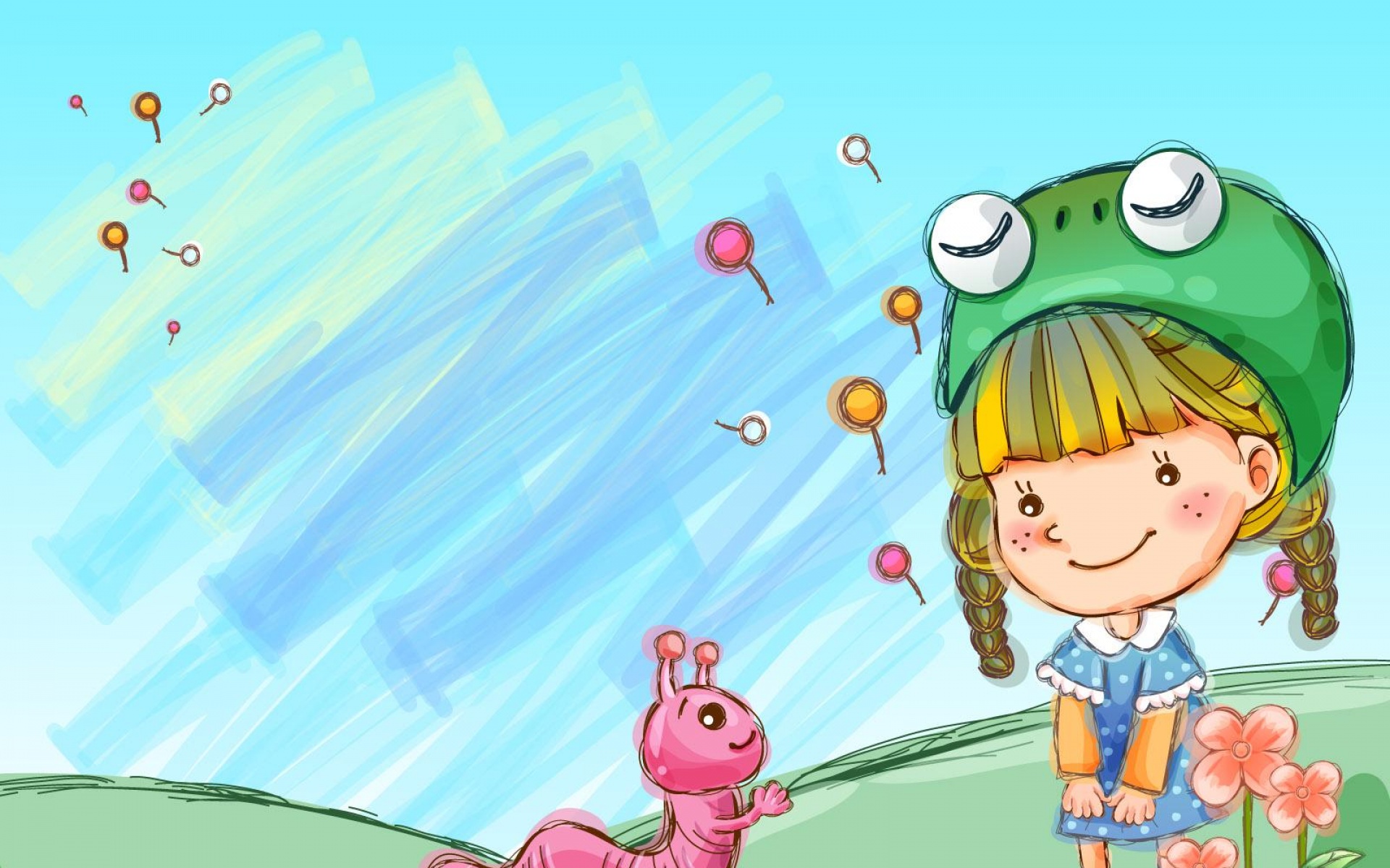 矢量,快乐,童年,卡通,可爱,2012Y十一月03D,儿童桌面专用