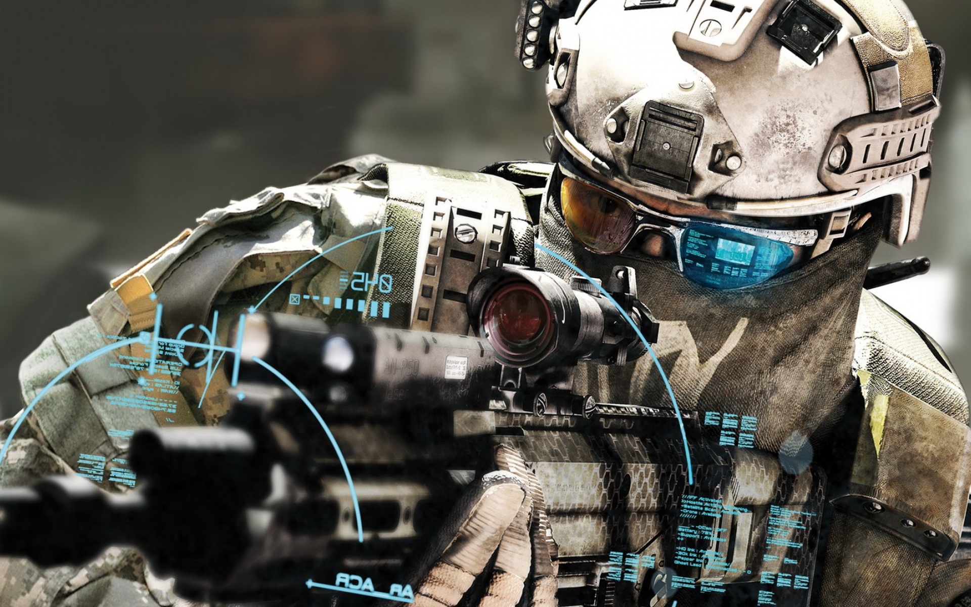 幽灵行动,未来战士,游戏,宽屏,1080p,2012Y十月30D