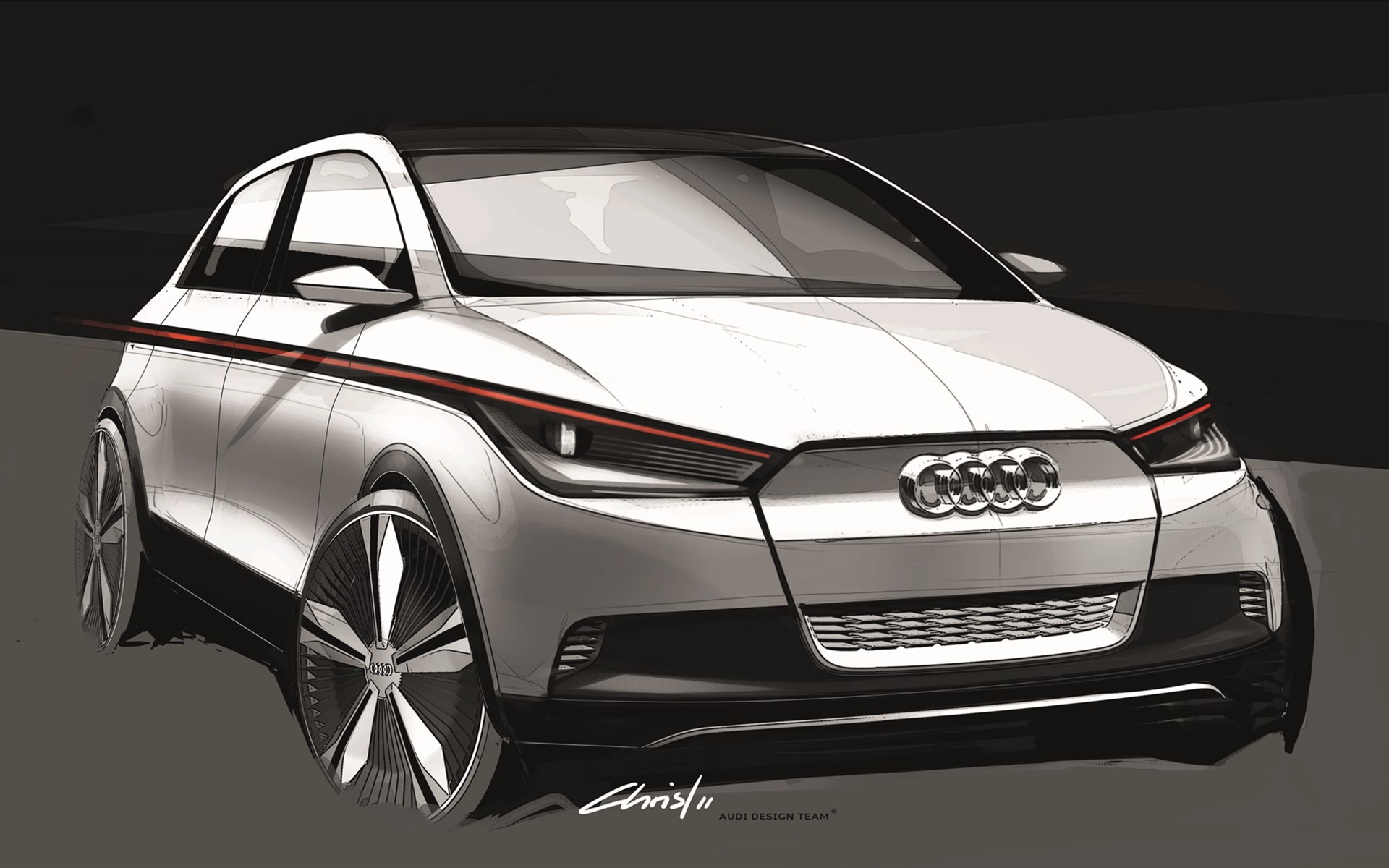 Audi,奥迪,A2,概念车,宽屏,2012Y十月30D,儿童桌面专用