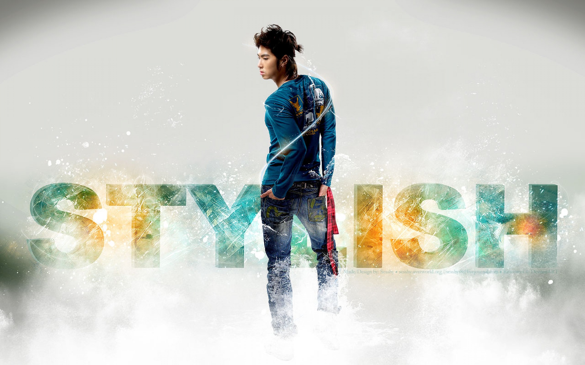 Yunho,Evisu,潮流,服饰,创意,广告,2012Y十一月04D,儿童桌面专用