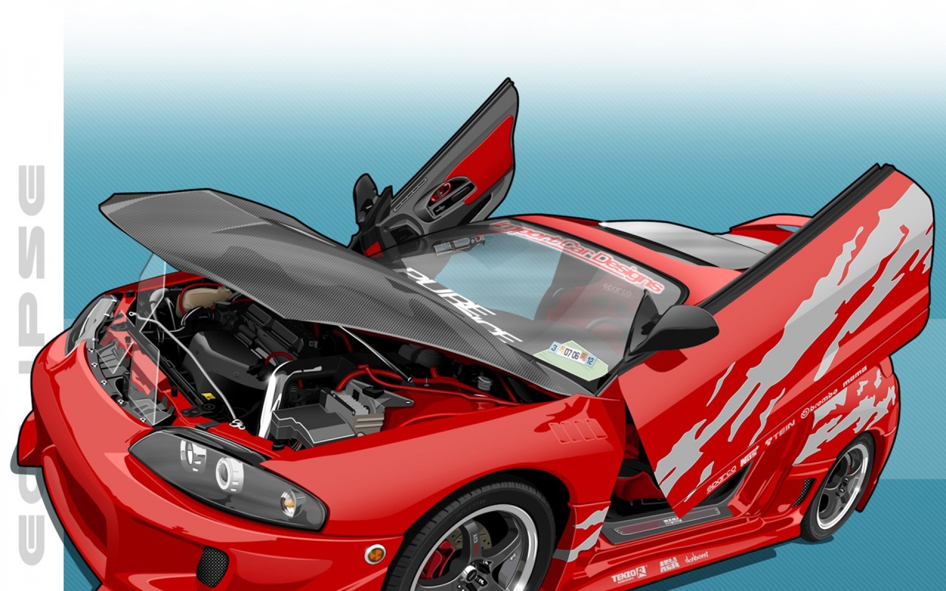 矢量,汽车,壁纸,2012Y十一月22D,儿童桌面专用