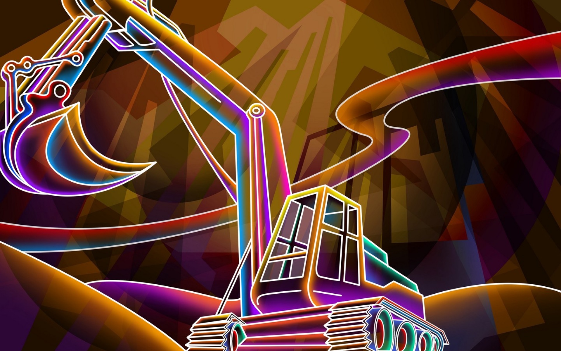 霓虹灯,眩光,线条,描绘,设计,个性,2012Y十一月04D,创意,儿童桌面专用