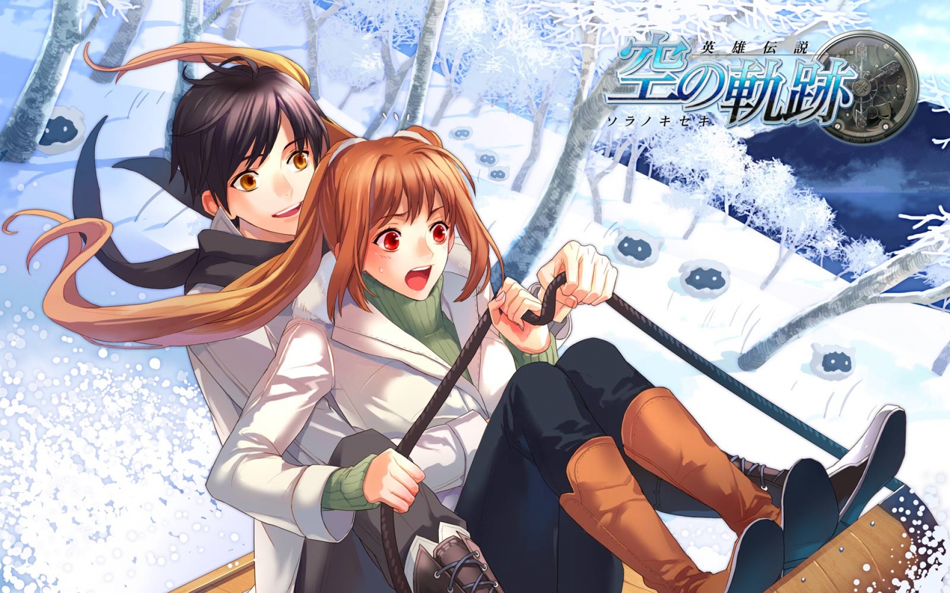 伊苏,空之轨迹,Falcom,官方,精美,动漫,2012Y十月31D,儿童桌面专用