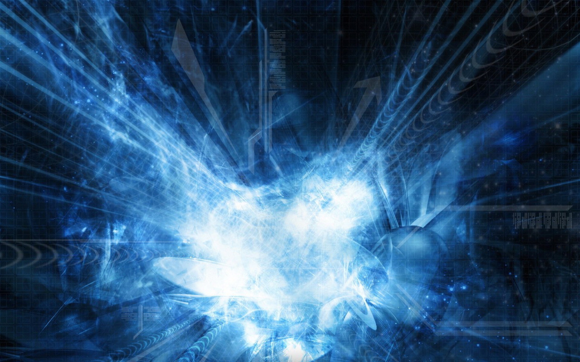 简约,蓝色,儿童桌面专用