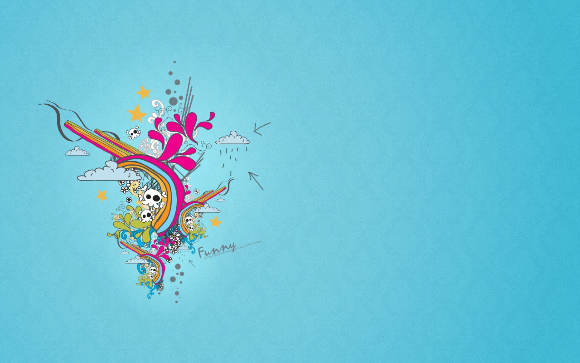 设计,炫彩,蓝色,儿童桌面专用