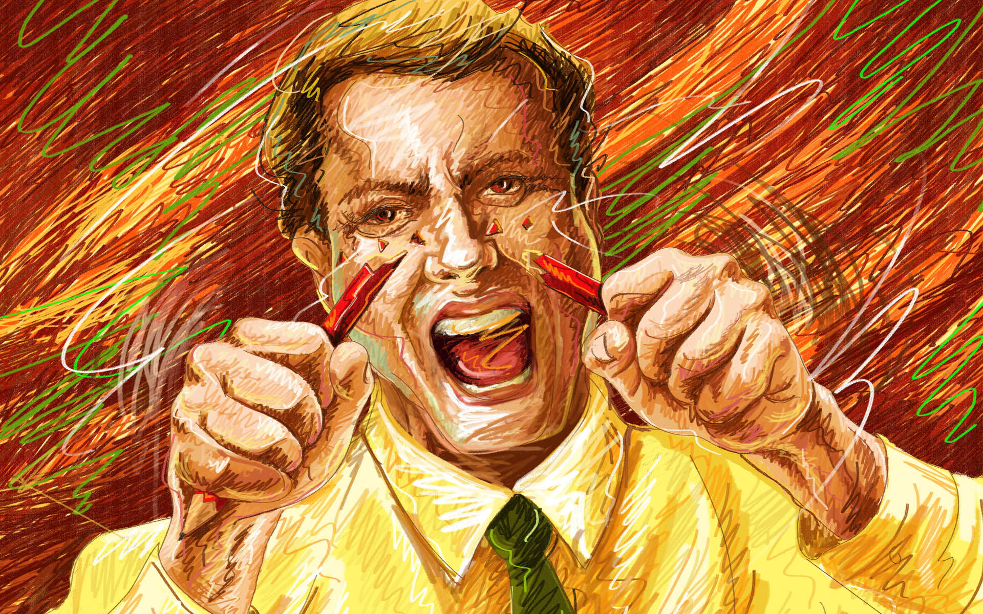 素描,绘画,蜡笔素描,手绘