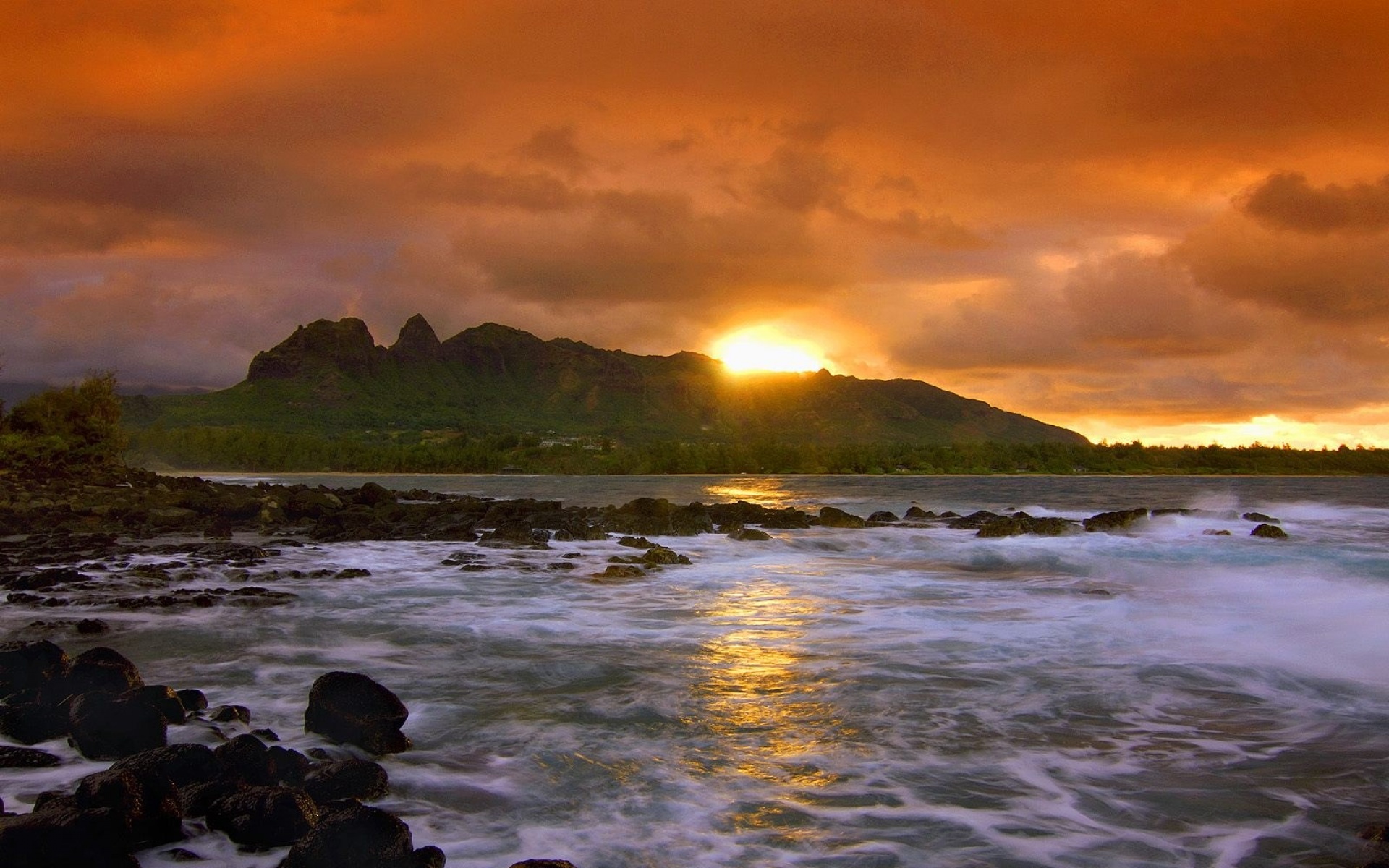 风景,落日余晖,2012Y十一月04D,儿童桌面专用