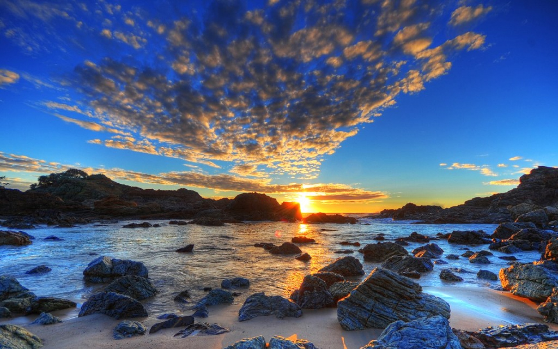 风景,落日余晖,2012Y十一月04D,儿童桌面专用