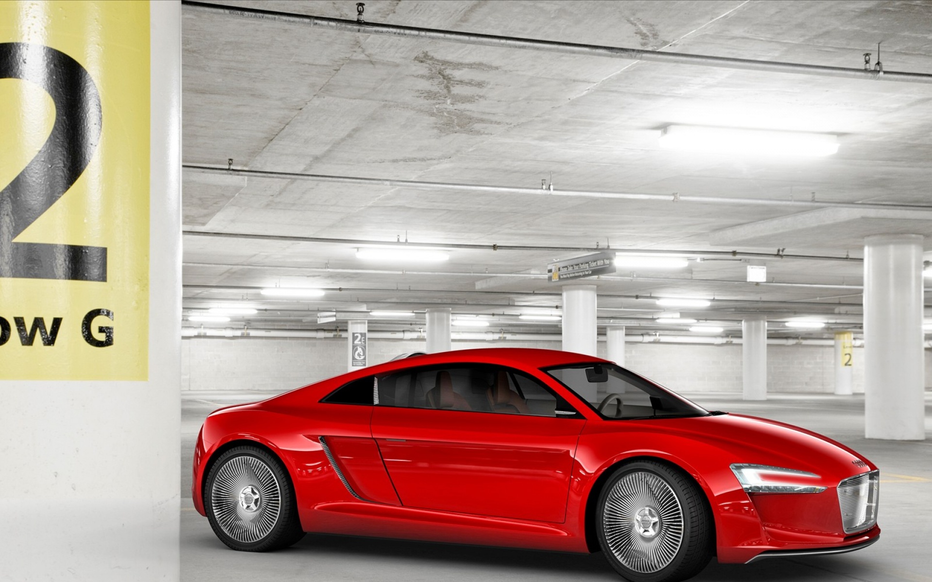 Audi,奥迪,汽车,红色,2012Y十月31D,儿童桌面专用