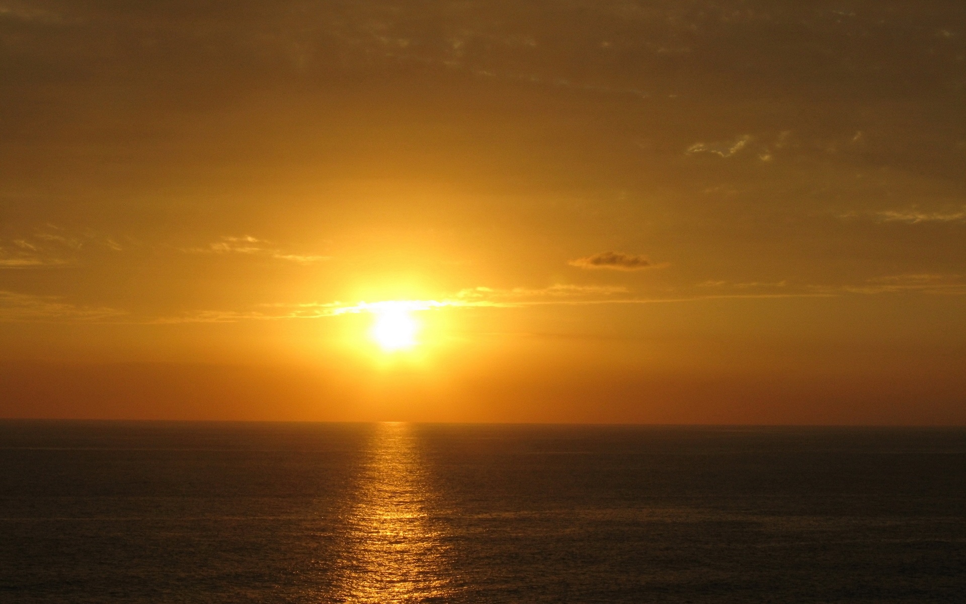 风景,落日余晖,儿童桌面专用