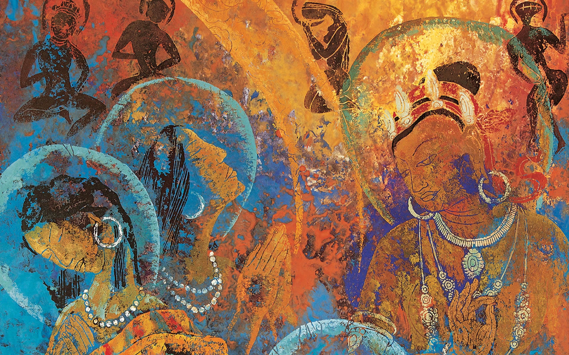 藏族,祥巴,版画,手绘,油画,2012Y十月31D,创意,设计