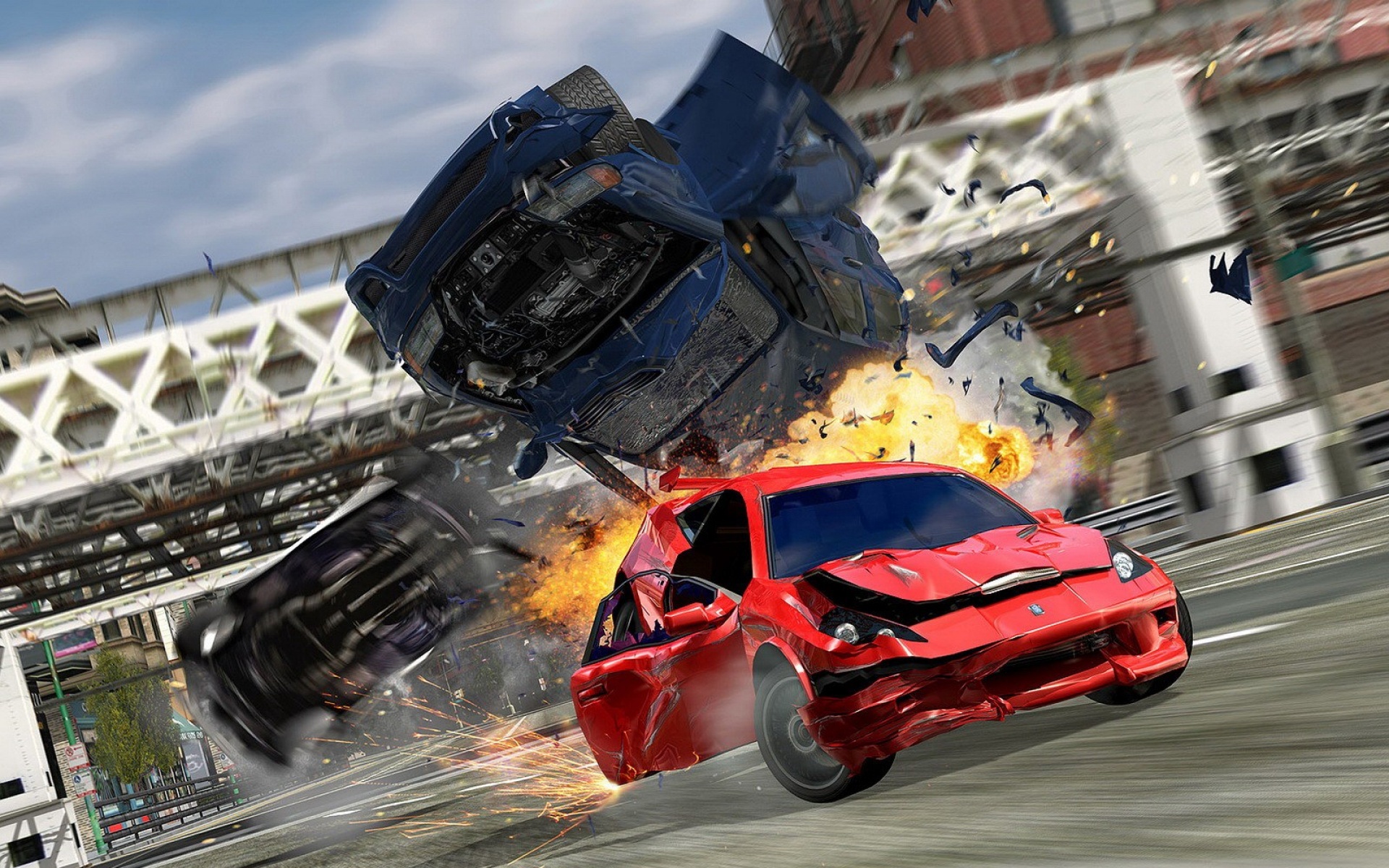 火爆,狂飙,天堂,Burnout,Paradise,高清,游戏,2012Y十一月04D
