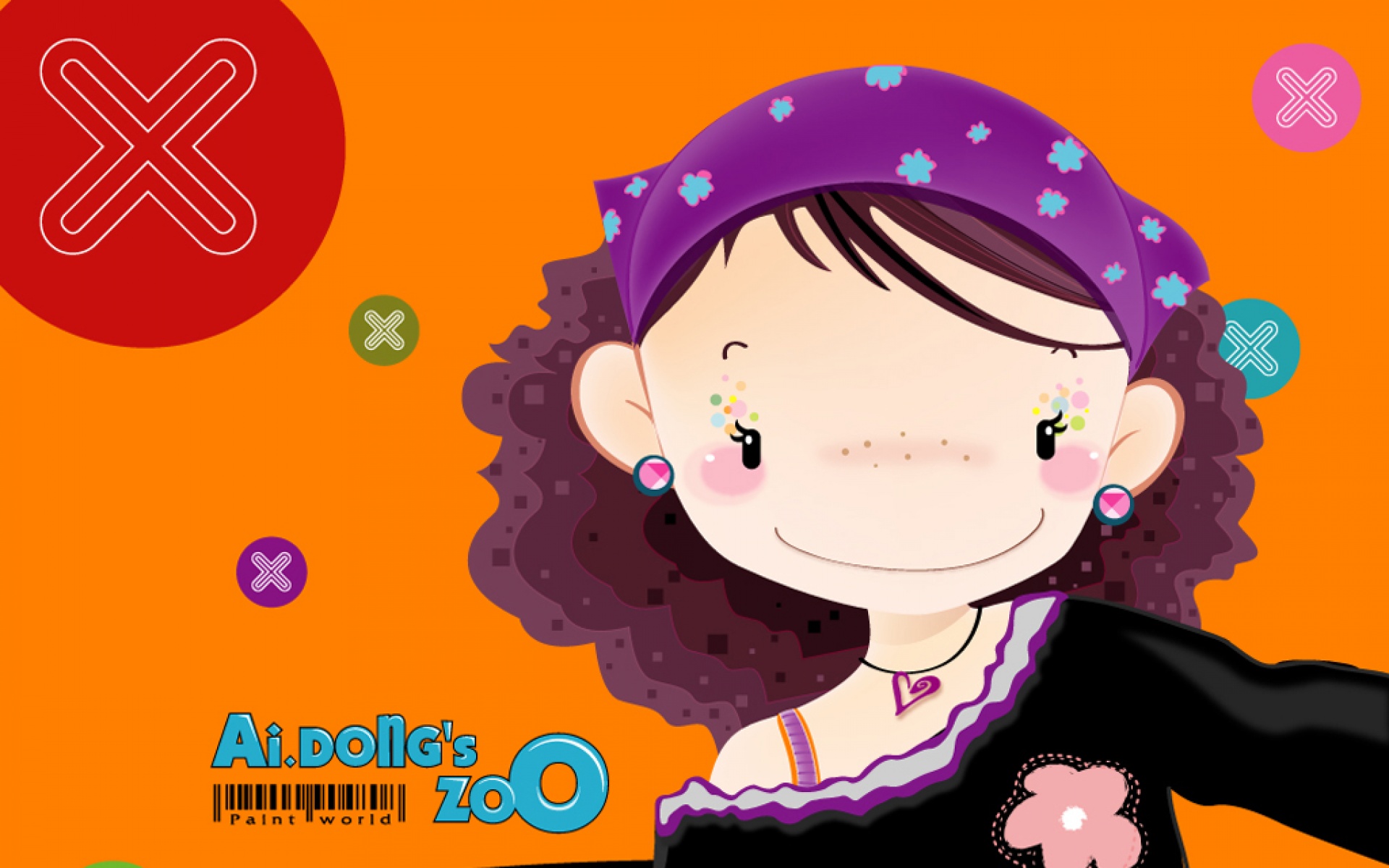 爱冬,女孩,精美,可爱,原创,卡通,2012Y十月31D,儿童桌面专用