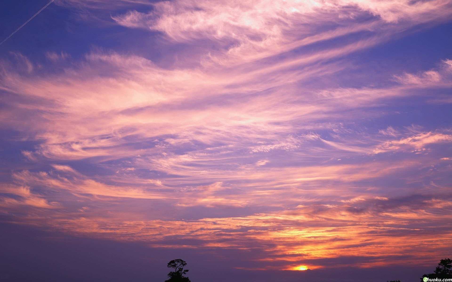 风景,落日余晖,2012Y十一月04D,儿童桌面专用