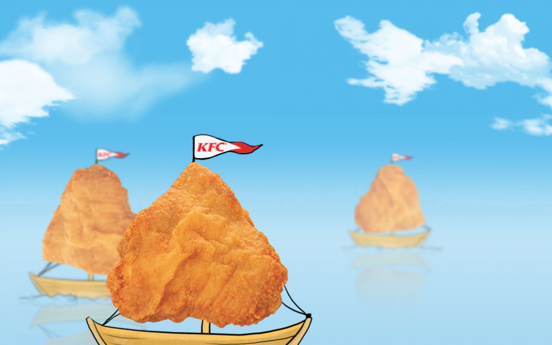 肯德基,插画,设计,广告,2012Y十一月08D,品牌,蓝色,儿童桌面专用