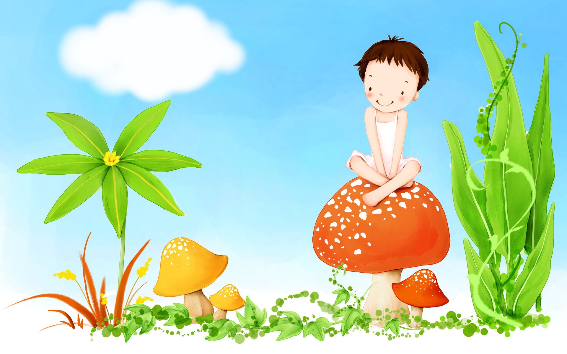 我的童话世界,纯真,2012Y十月31D,儿童桌面专用