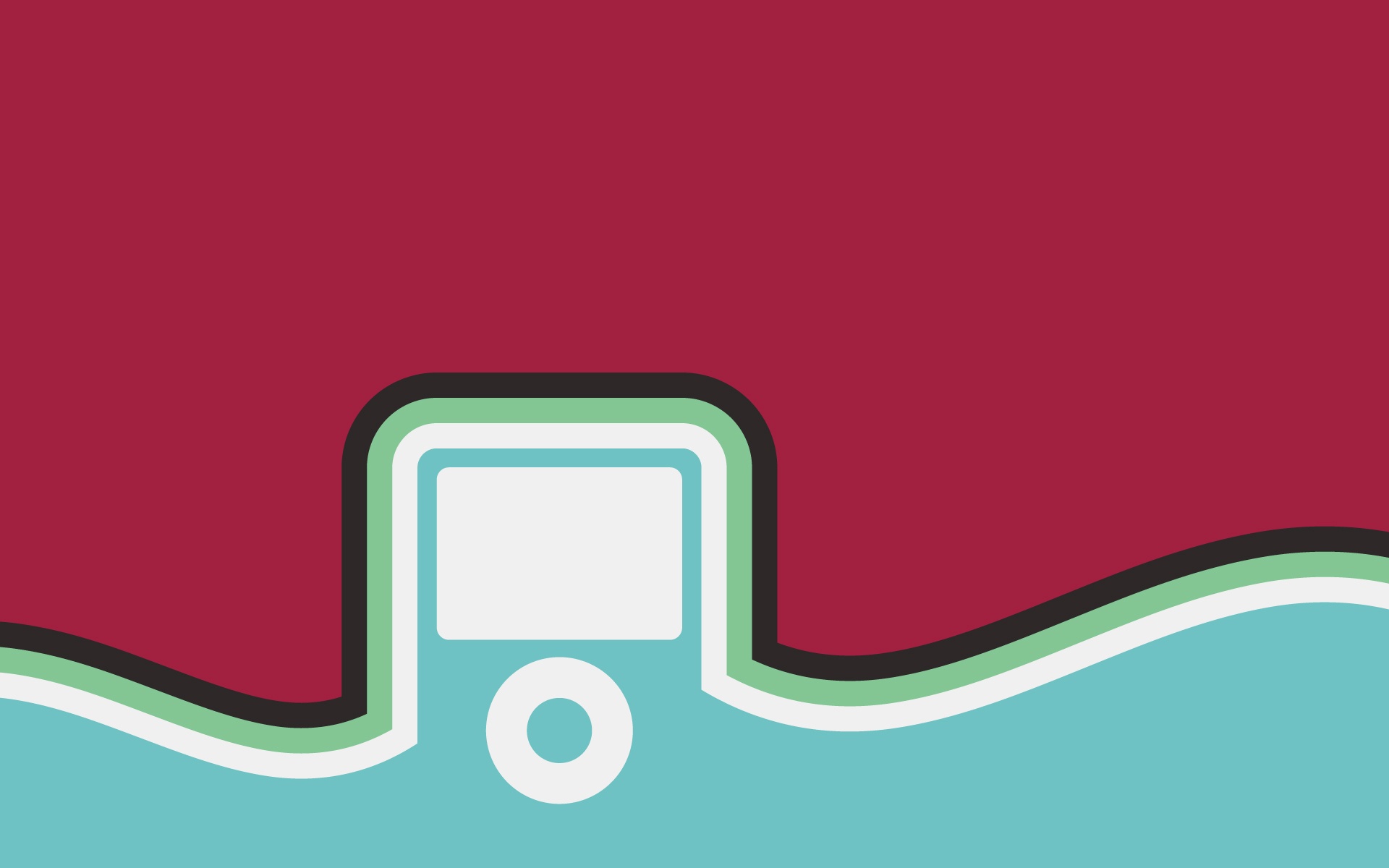 简约,红色,儿童桌面专用