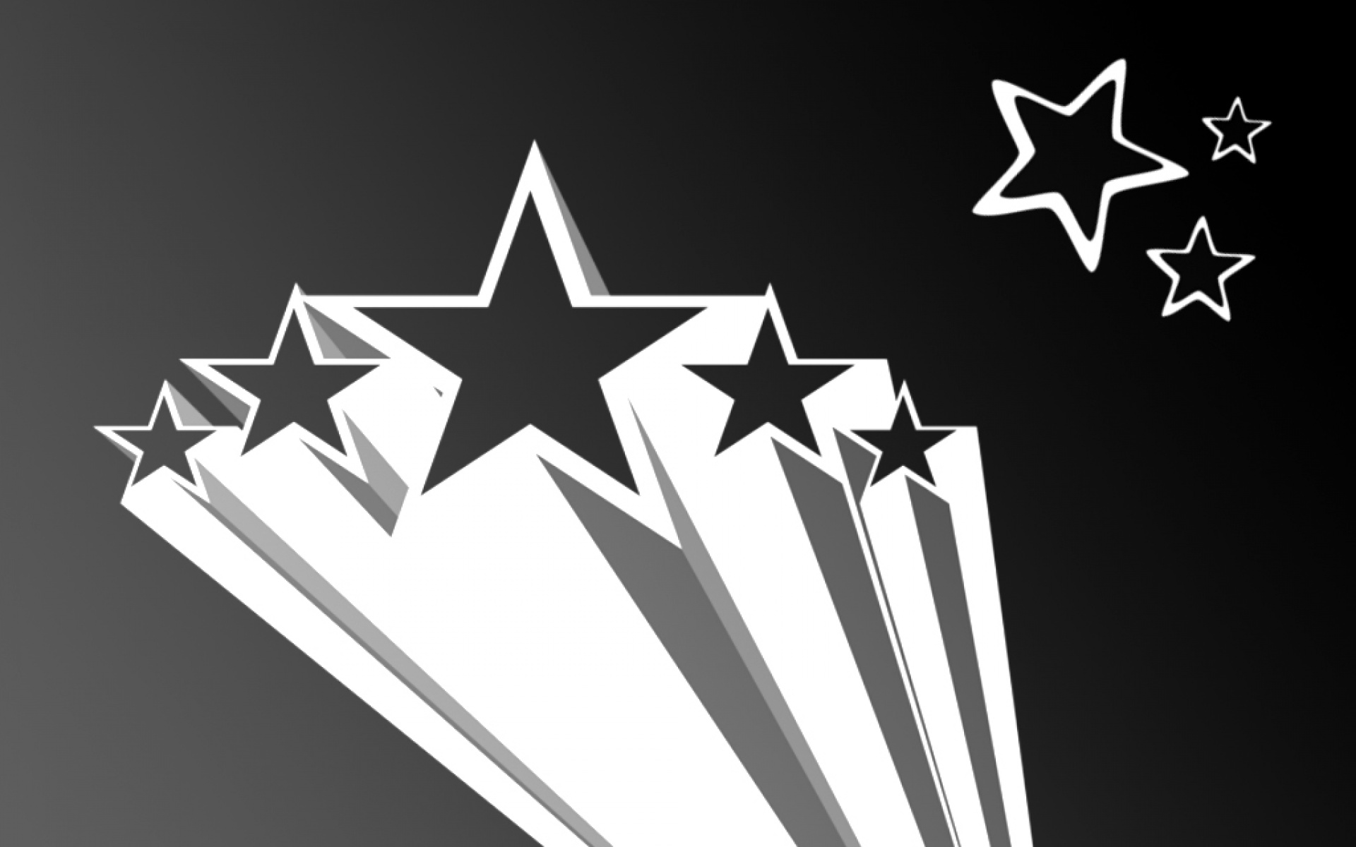 简约,黑白,儿童桌面专用