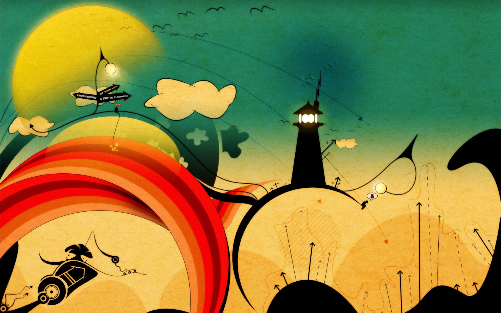 炫彩,手绘,儿童桌面专用