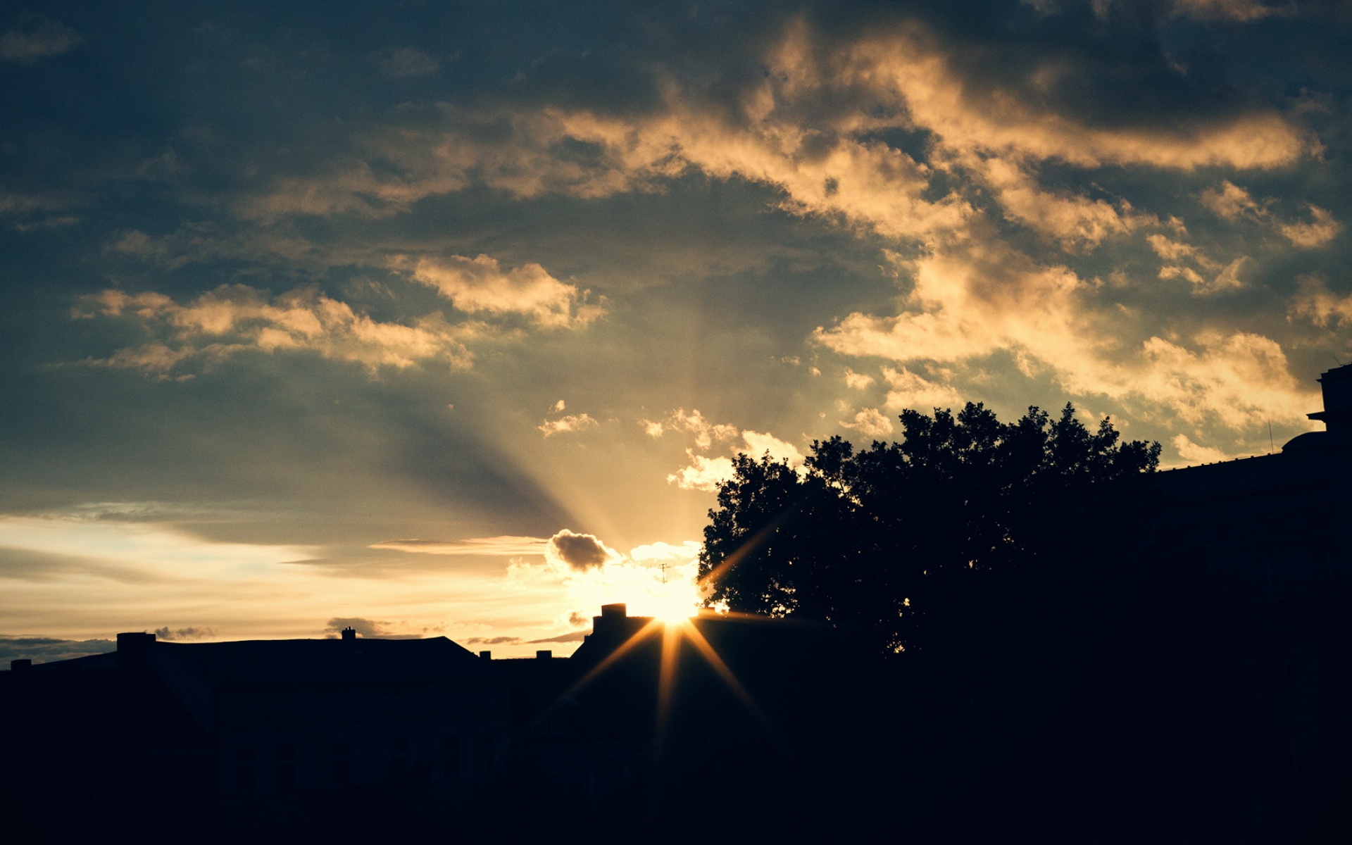 风景,落日余晖,2012Y十月30D,儿童桌面专用