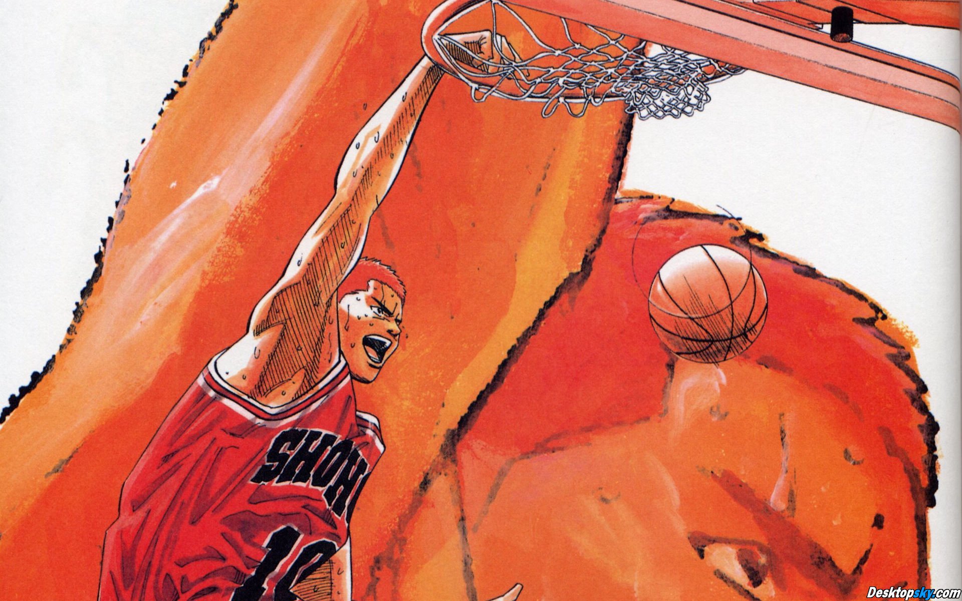 动漫,灌篮高手,经典动漫,儿童桌面专用