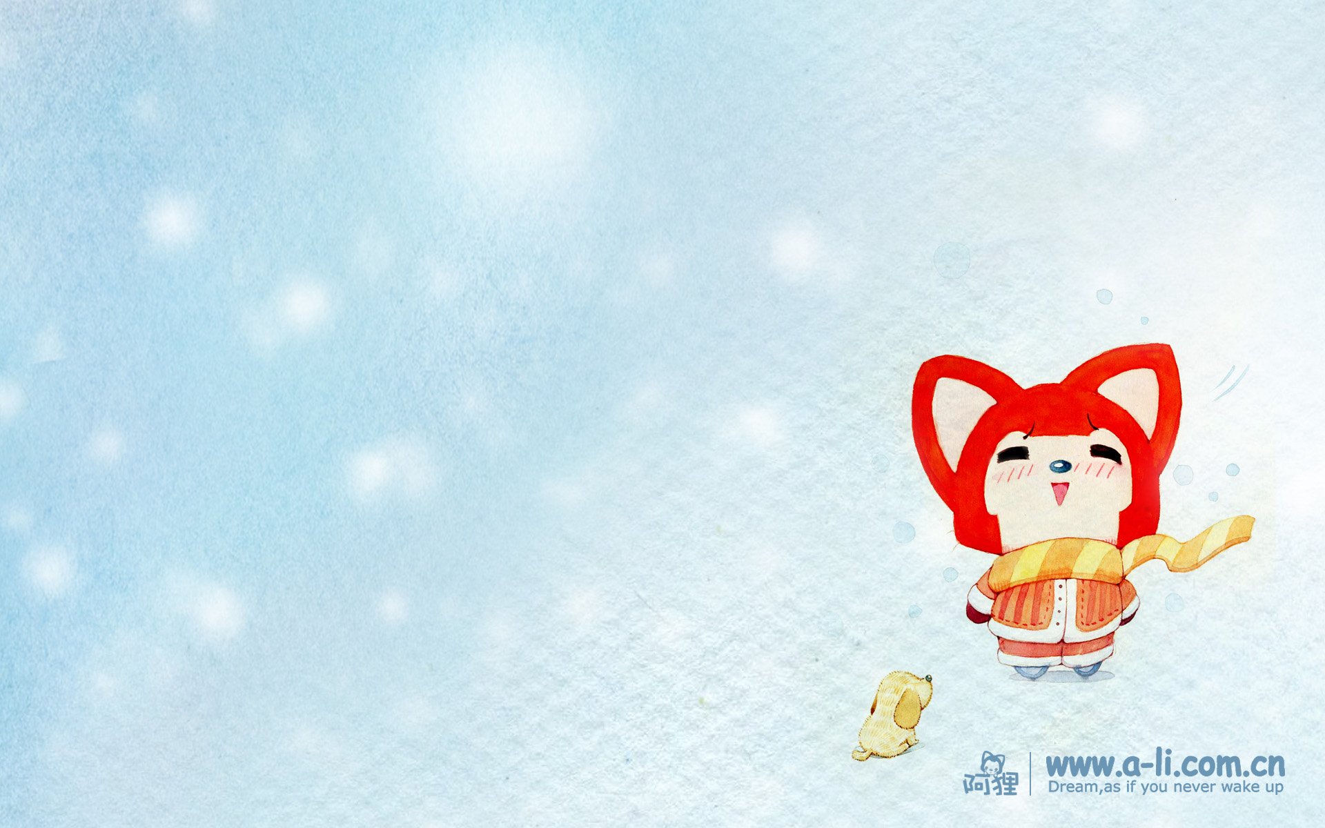 动漫,阿狸,原创,儿童桌面专用