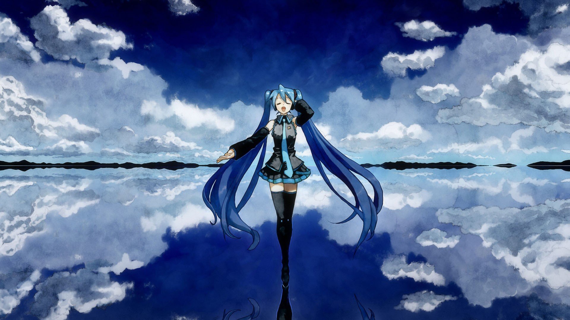 动漫,初音,动漫美少女,儿童桌面专用