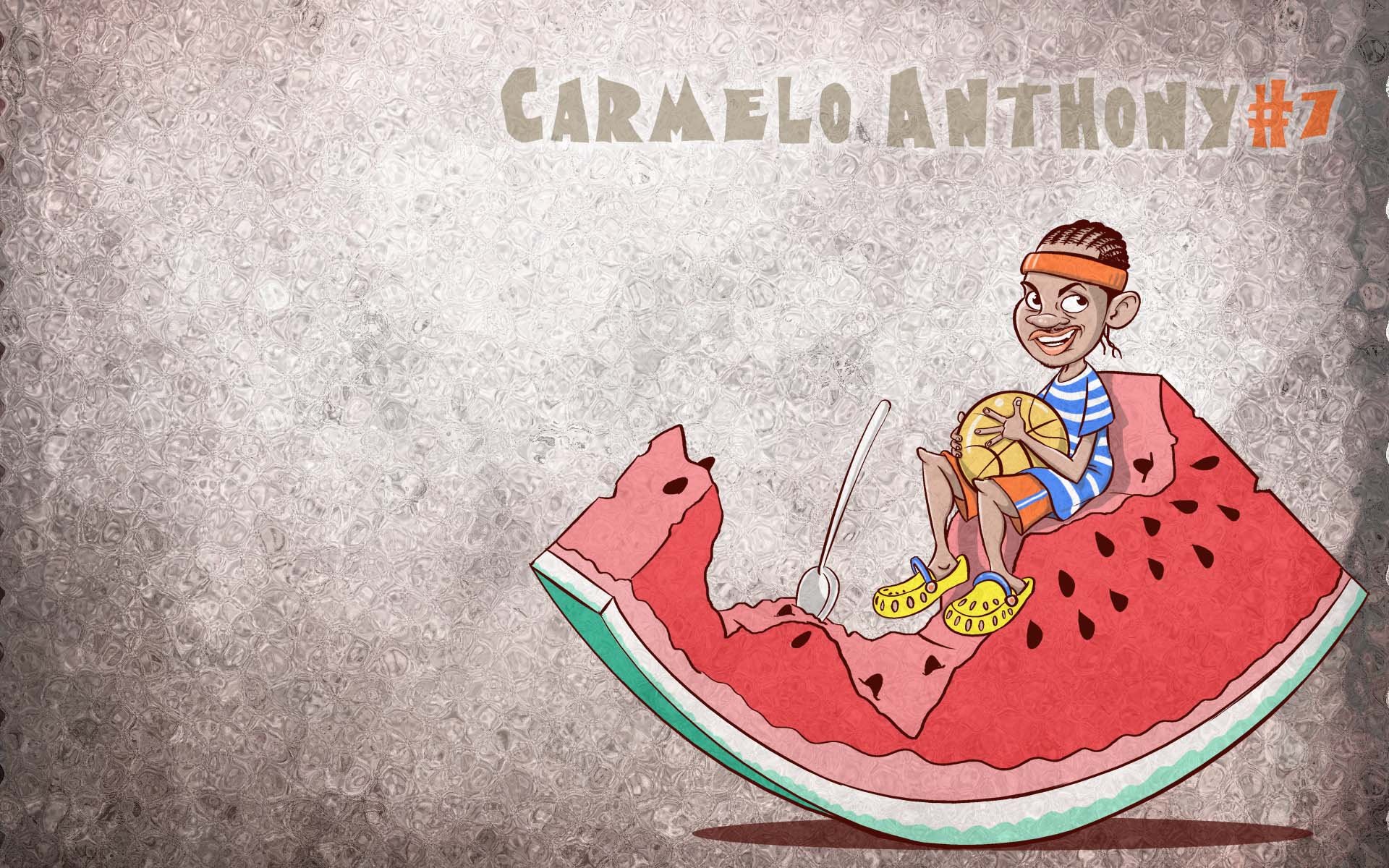 体育,NBA,手绘图,安东尼,恶搞图