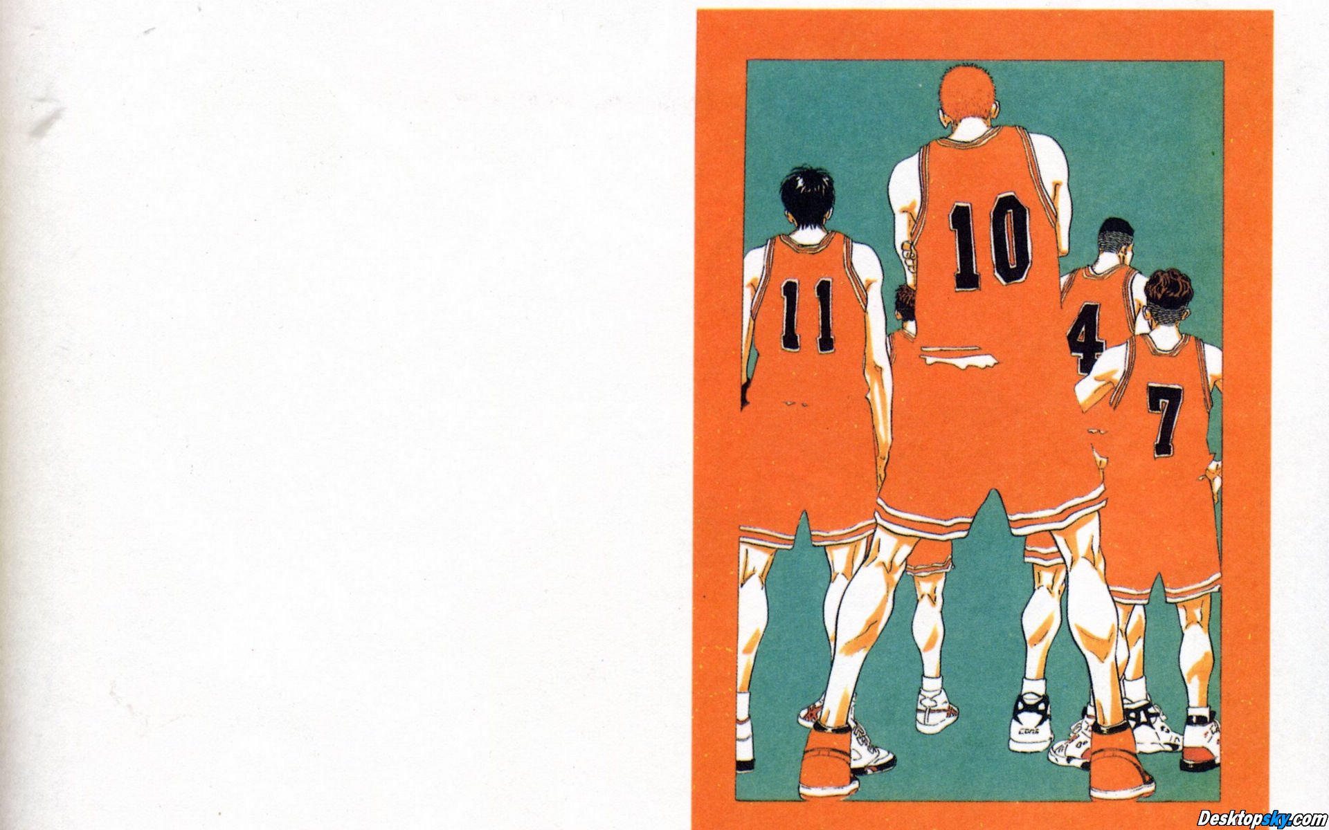 动漫,灌篮高手,经典动漫,儿童桌面专用