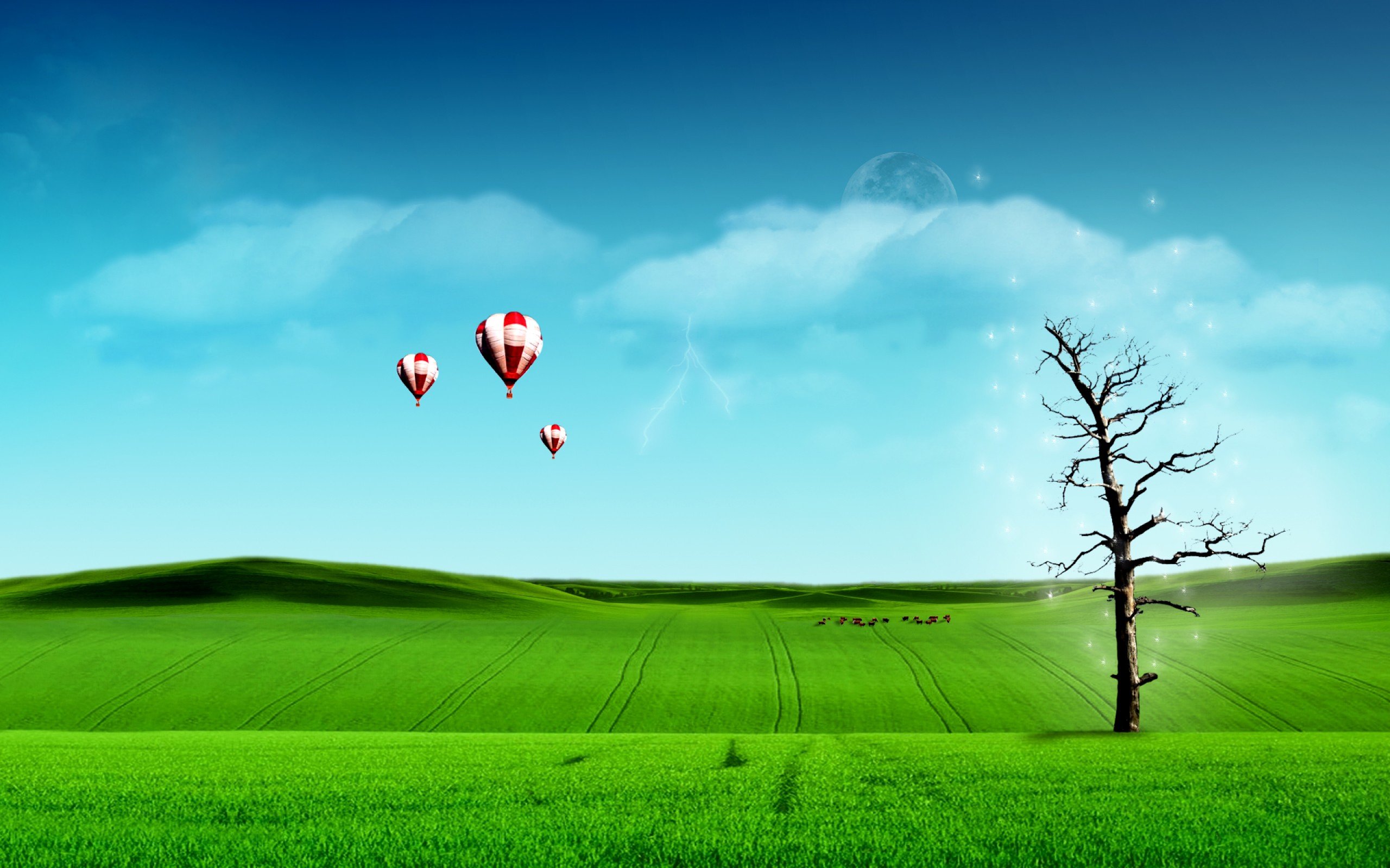 小清新,护眼壁纸,儿童桌面专用