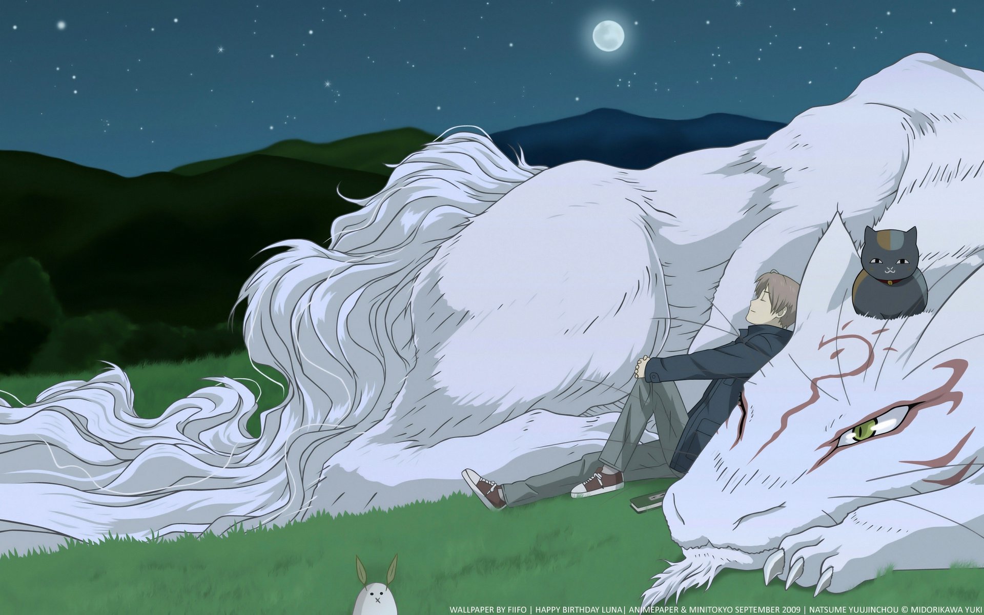 动漫,夏目友人帐,儿童桌面专用