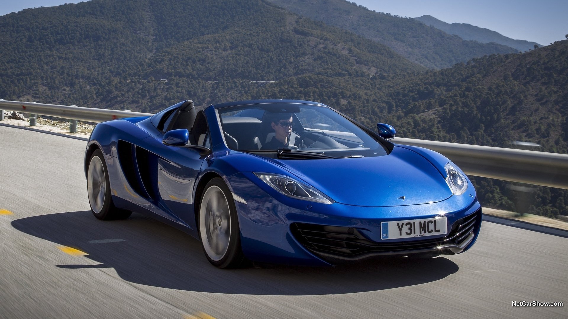 汽车,超跑,迈凯轮,2013款,McLaren,MP4-12C,Spider,儿童桌面专用