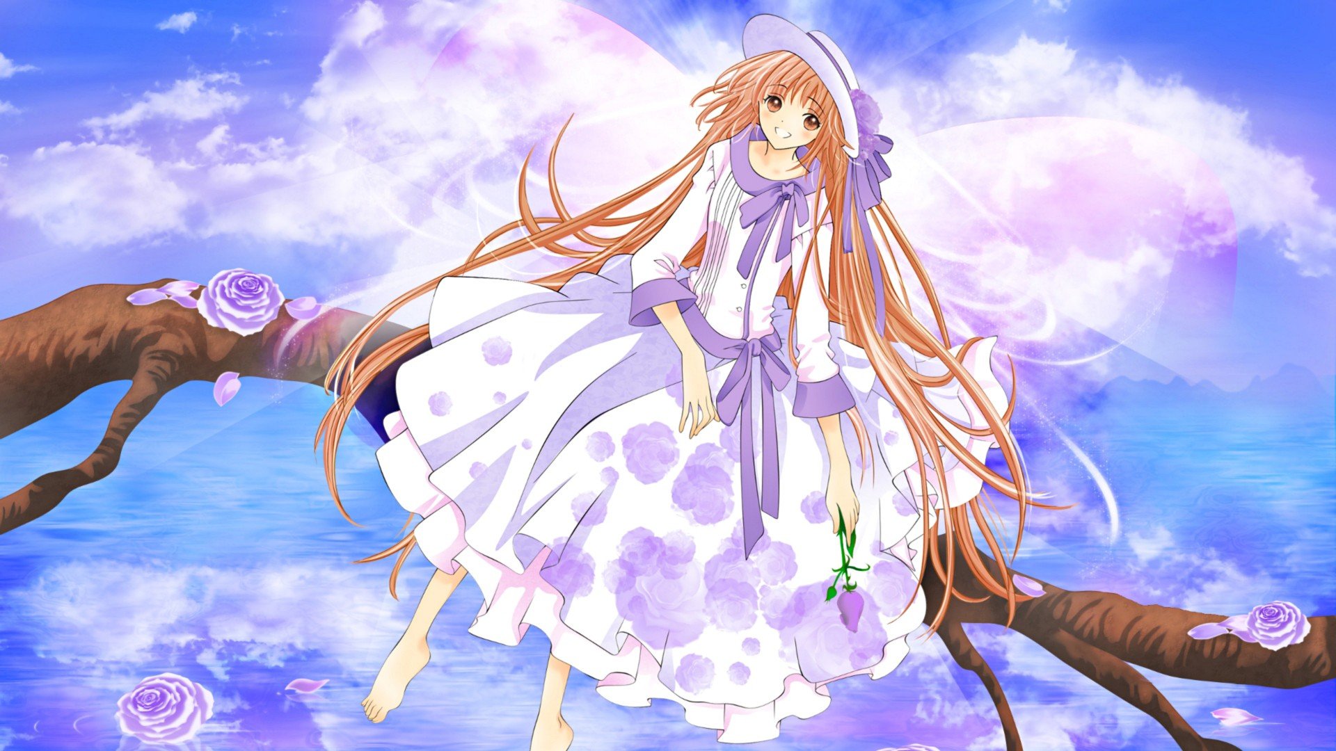 动漫,梦幻精灵,动漫少女,儿童桌面专用