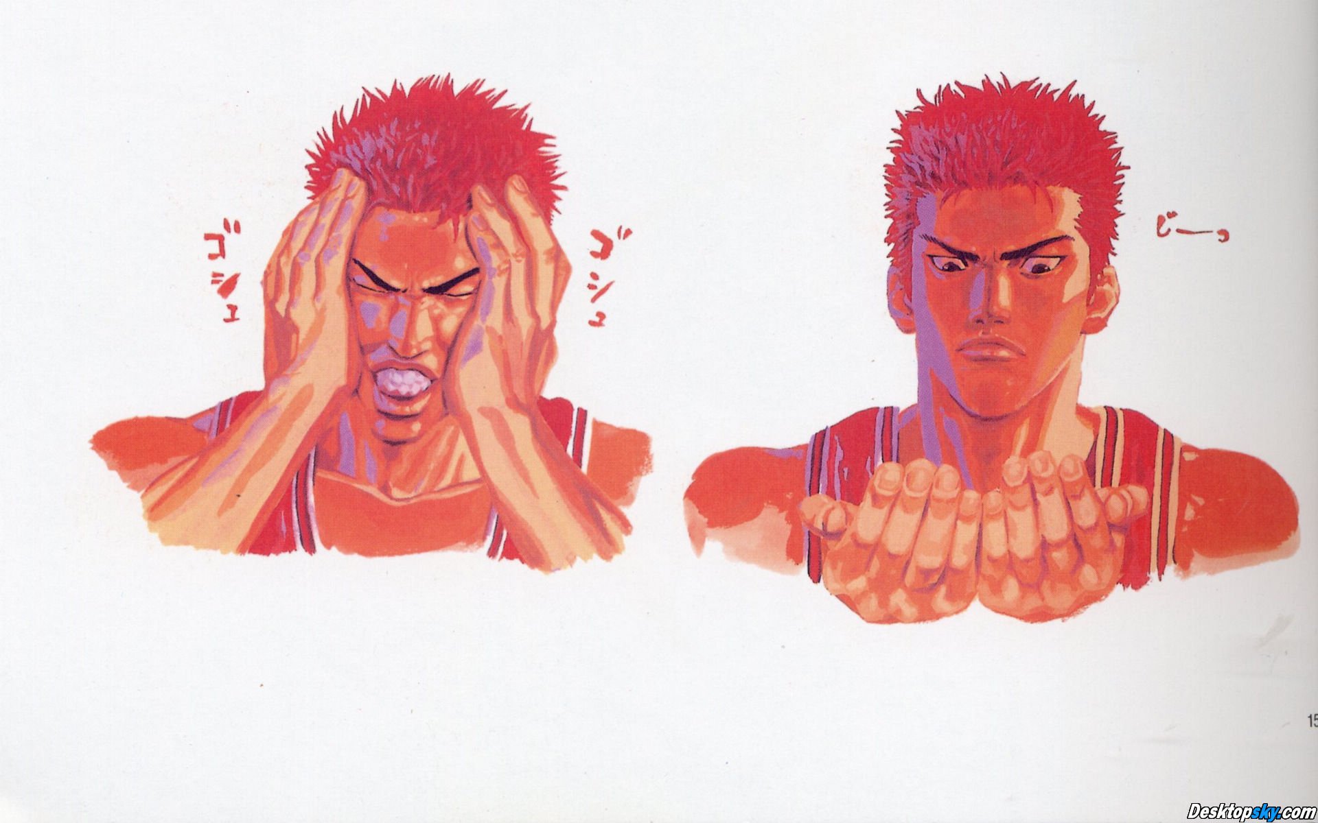 动漫,灌篮高手,经典动漫,儿童桌面专用