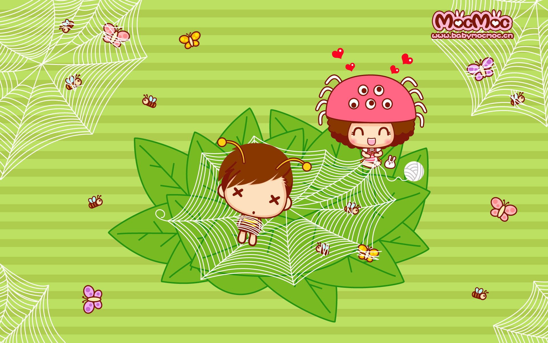 Mocmoc摩丝摩丝,Mocmoc,爱情,浪漫手绘,摩丝娃娃,mocmoc