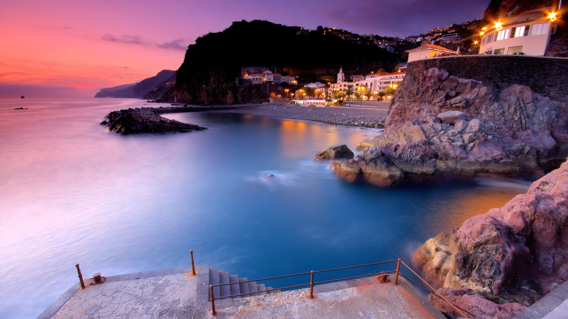 风景,落日余晖,儿童桌面专用