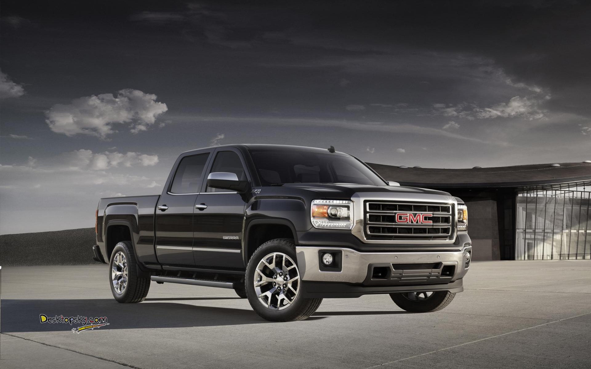 汽车,GMC,Sierra皮卡,儿童桌面专用