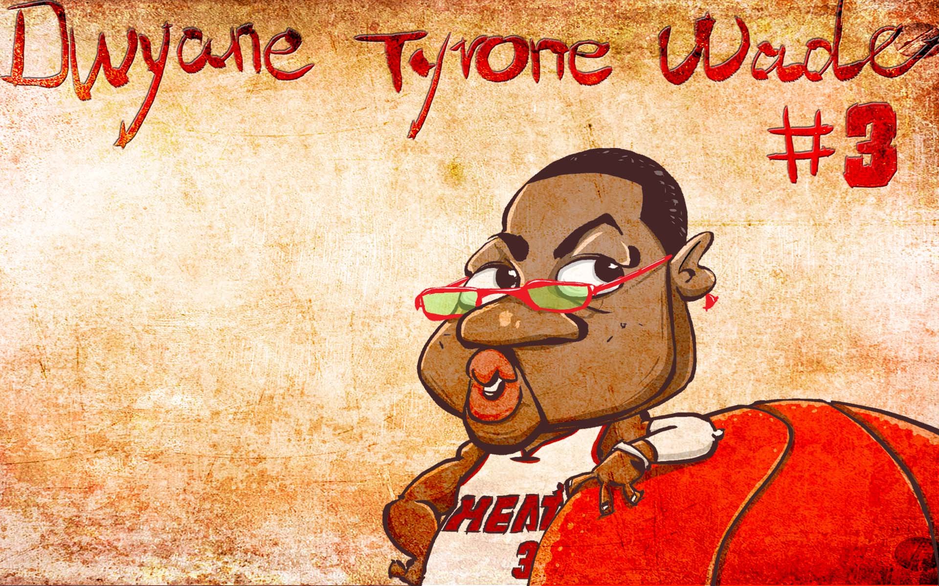 体育,NBA,韦德,热火,手绘,MVP