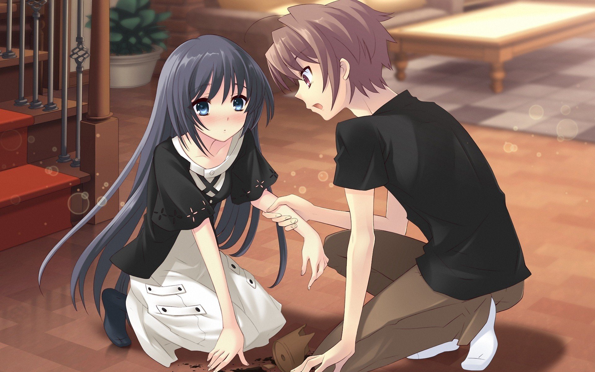 动漫,飞翔的心,动漫爱情,儿童桌面专用