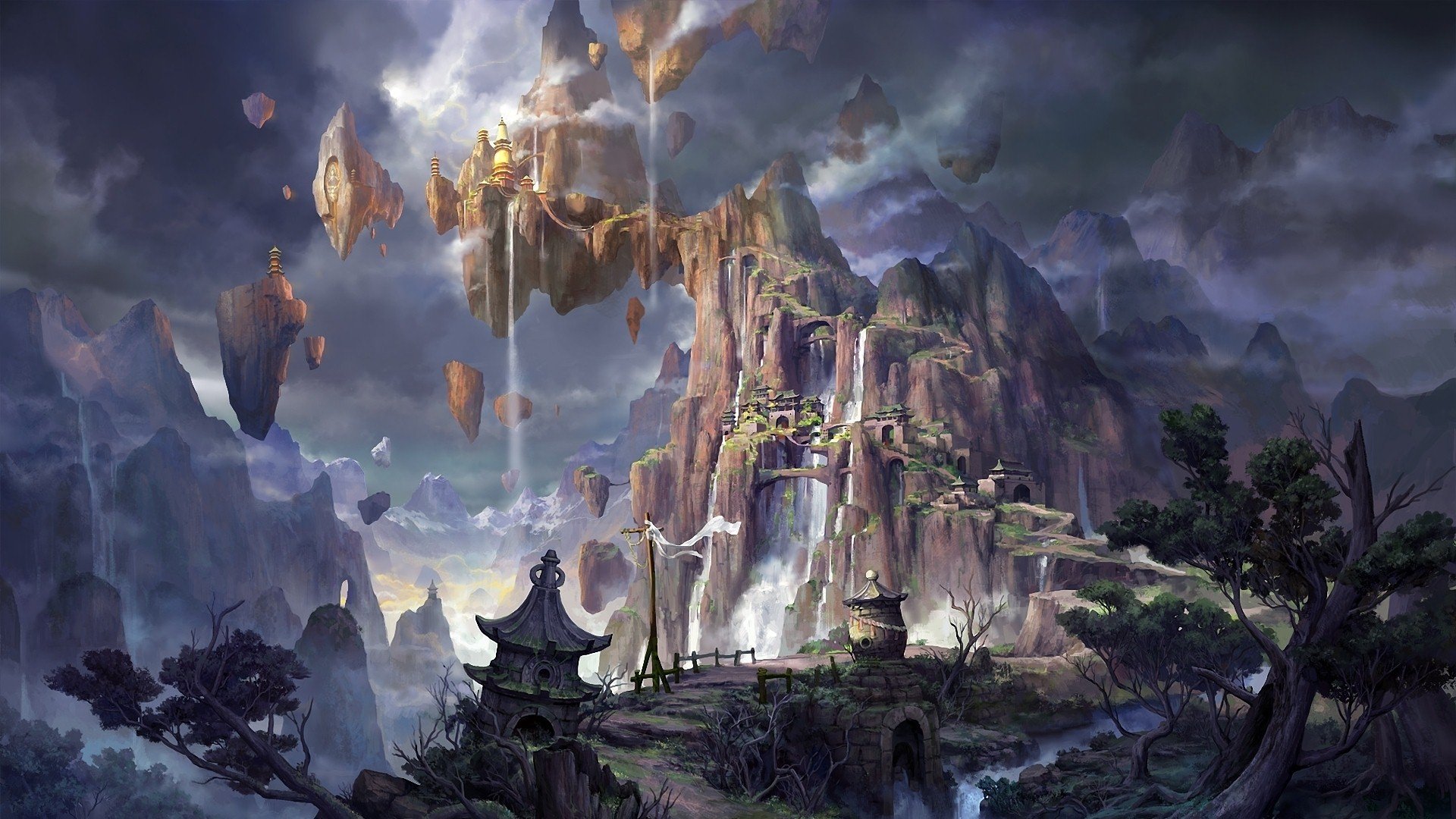 游戏,场景,刀剑英雄,Cg图