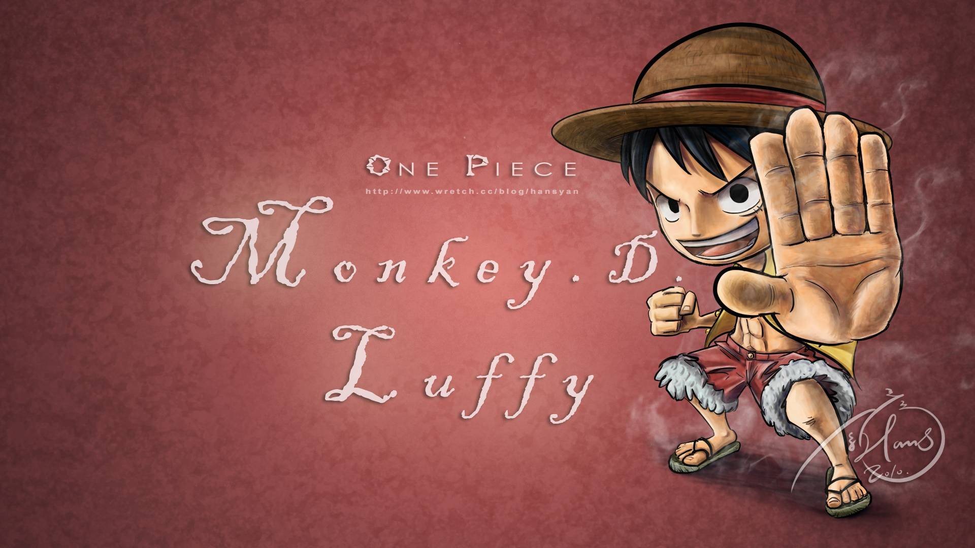 动漫,海贼王,路飞,儿童桌面专用