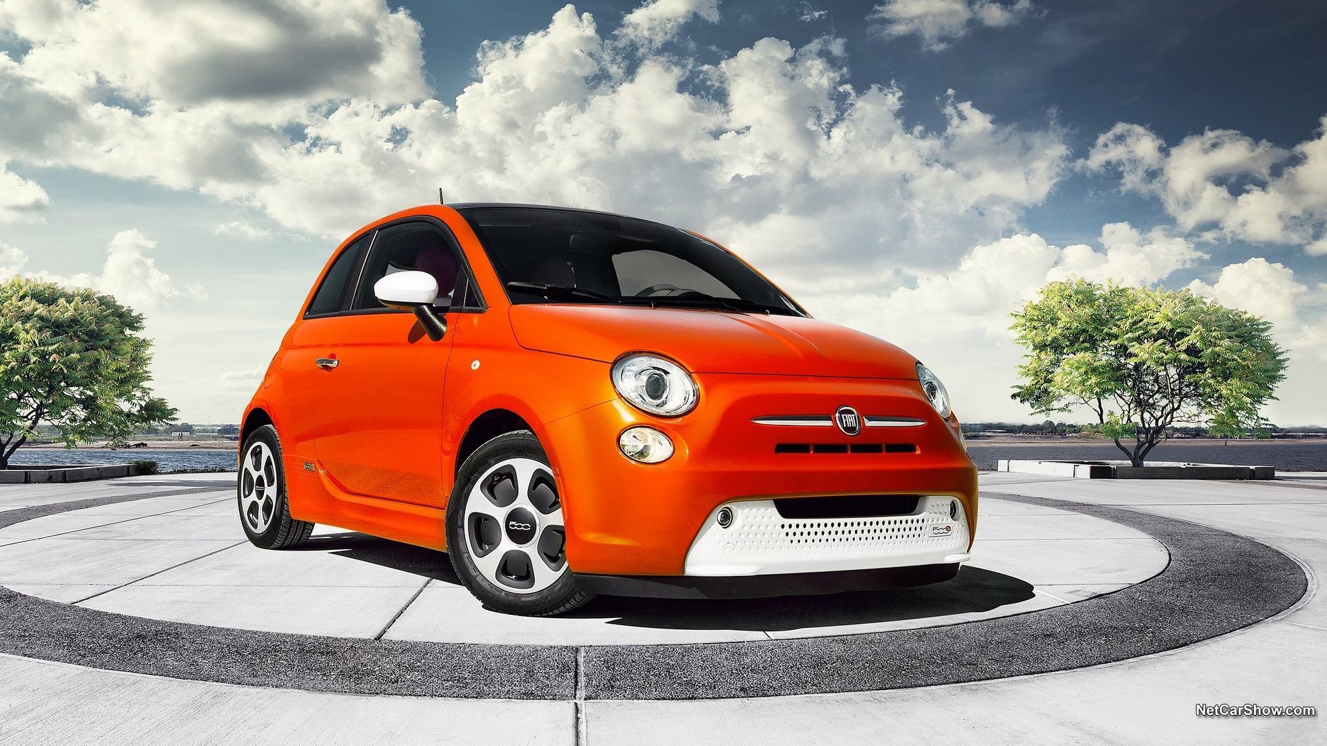 汽车,轿车,菲亚特,500e,2013款,Fiat,Abarth,儿童桌面专用