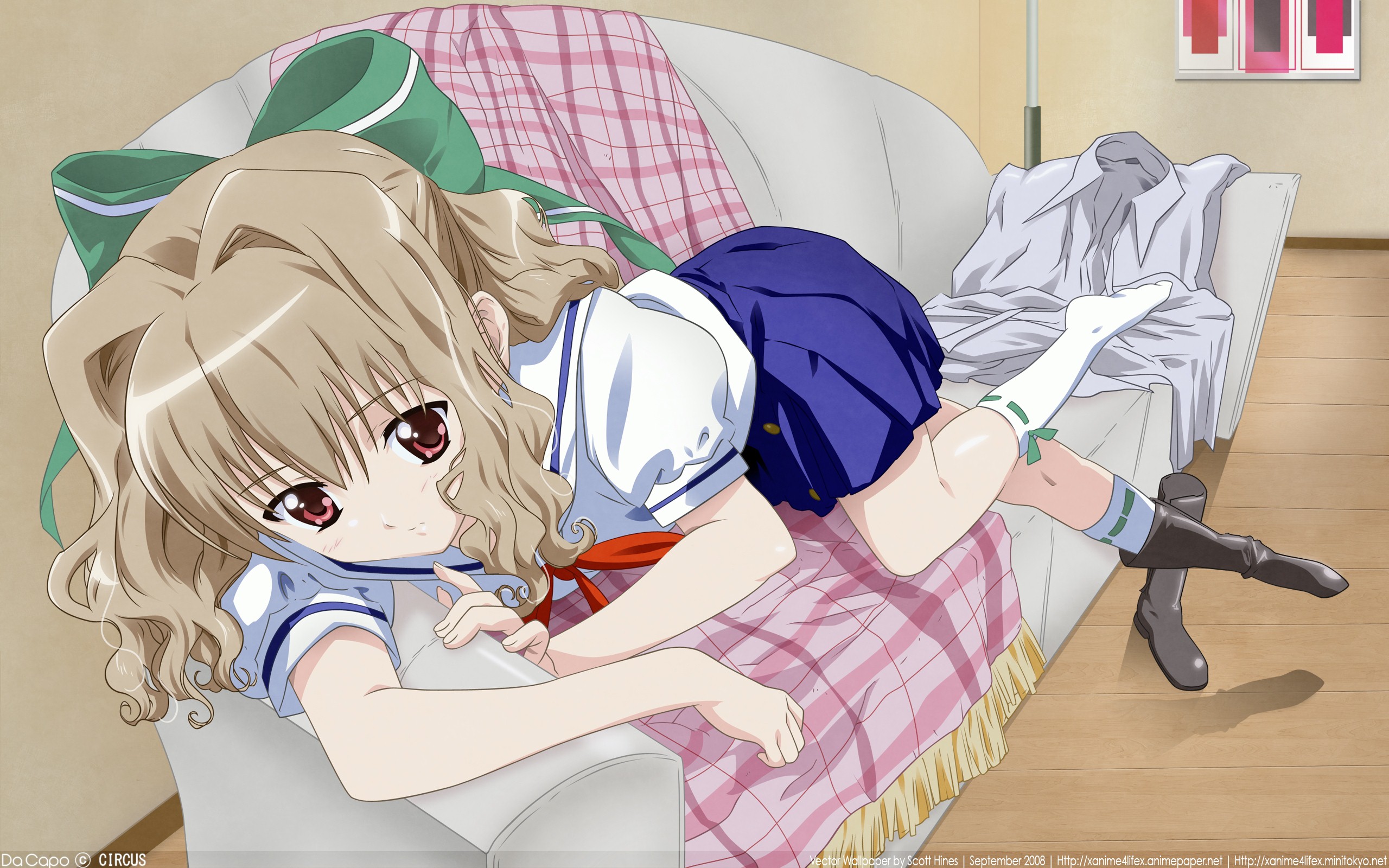 动漫,初音岛,动漫少女,儿童桌面专用